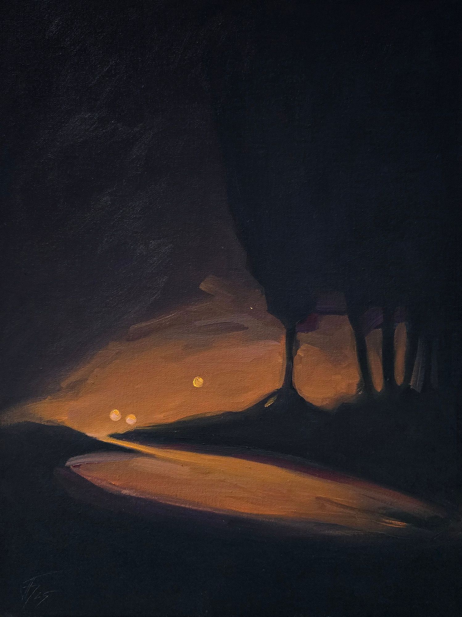 Александр Буданов (Авторская графика - 
                  30 x 40 см) Пространство 20