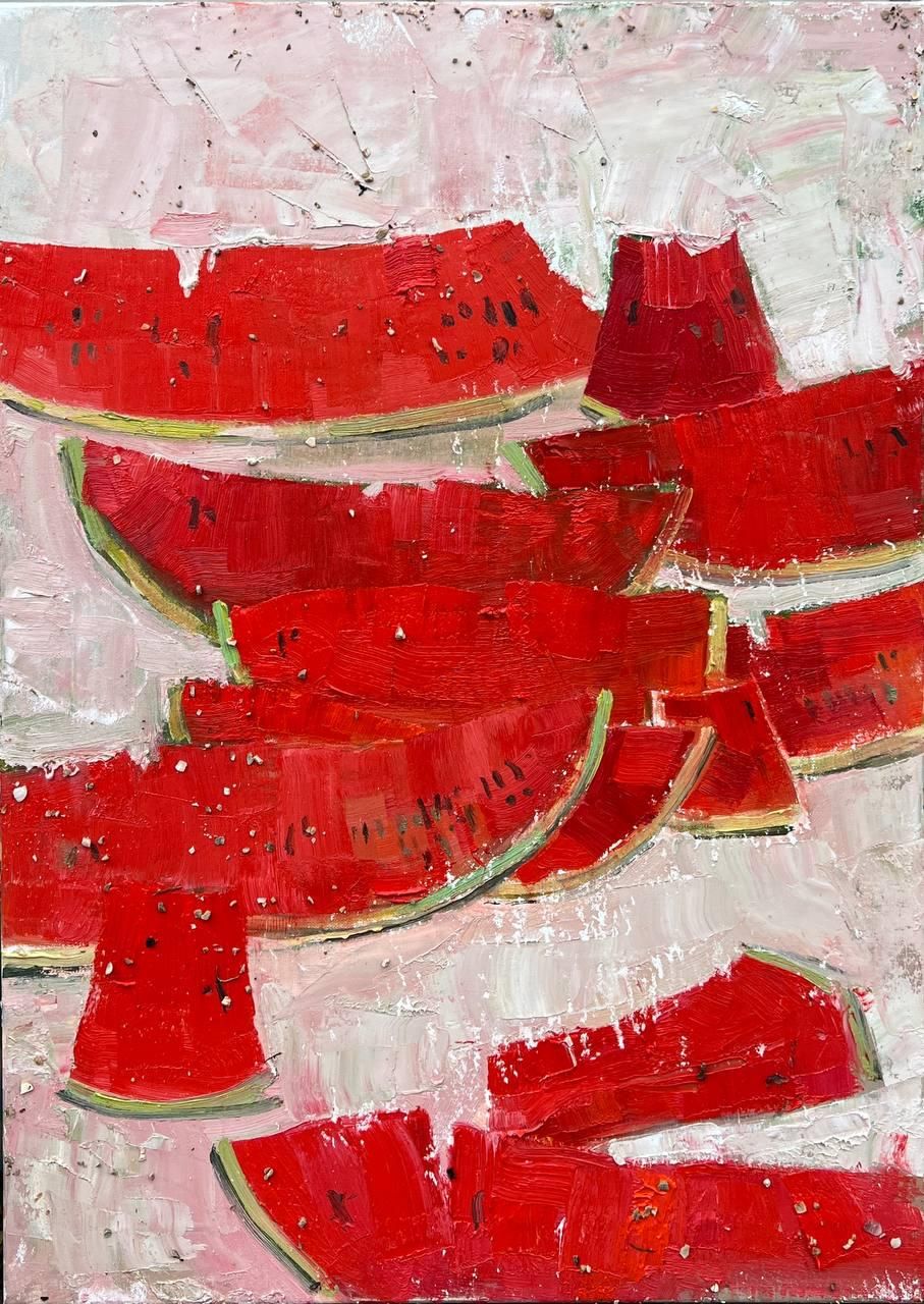 Юлия Небосова (Картина, живопись - 
                  50 x 70 см) Для друзей