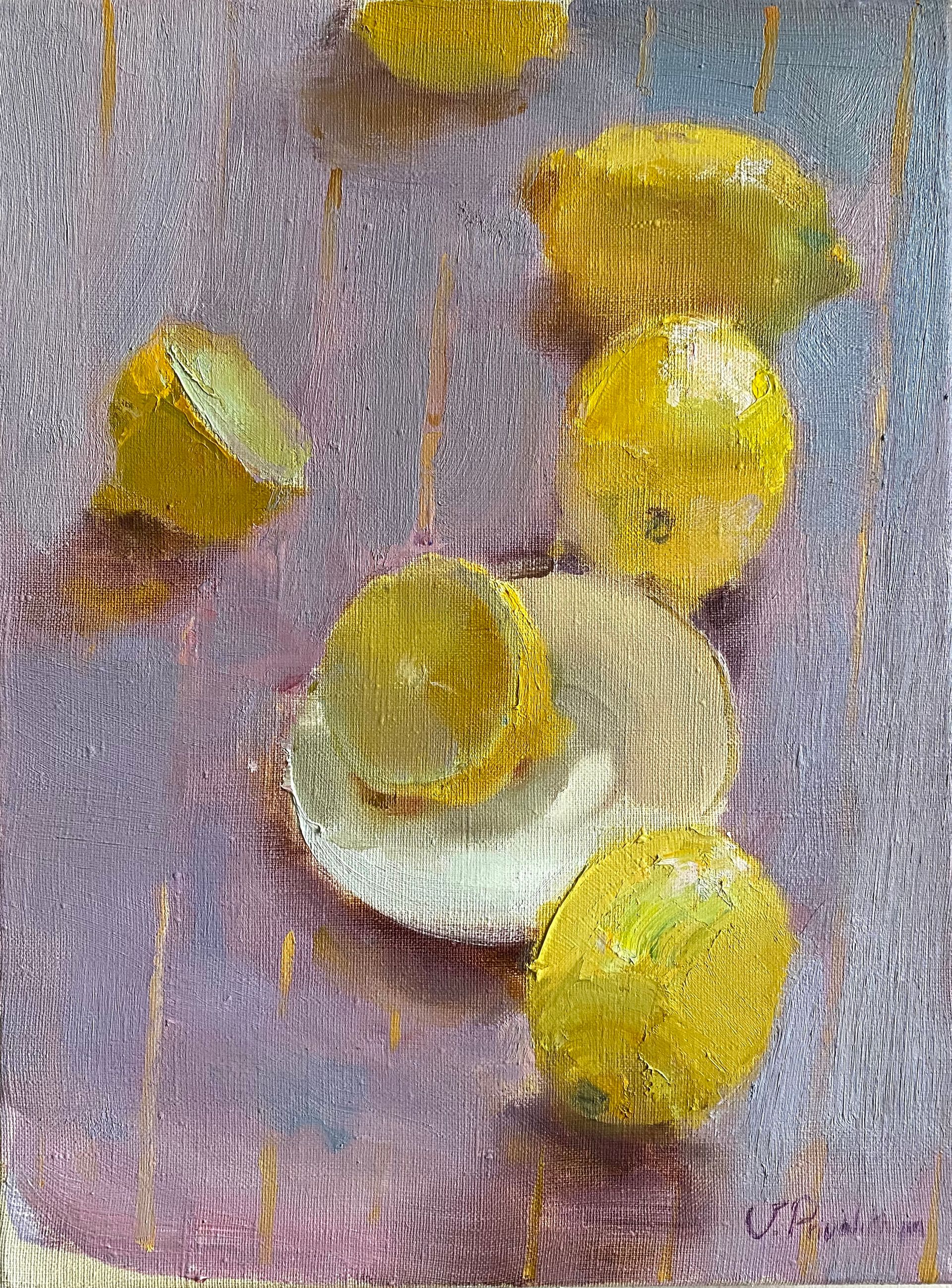 Валерия Привалихина (Картина, живопись - 
                  30 x 40 см) Лимоны