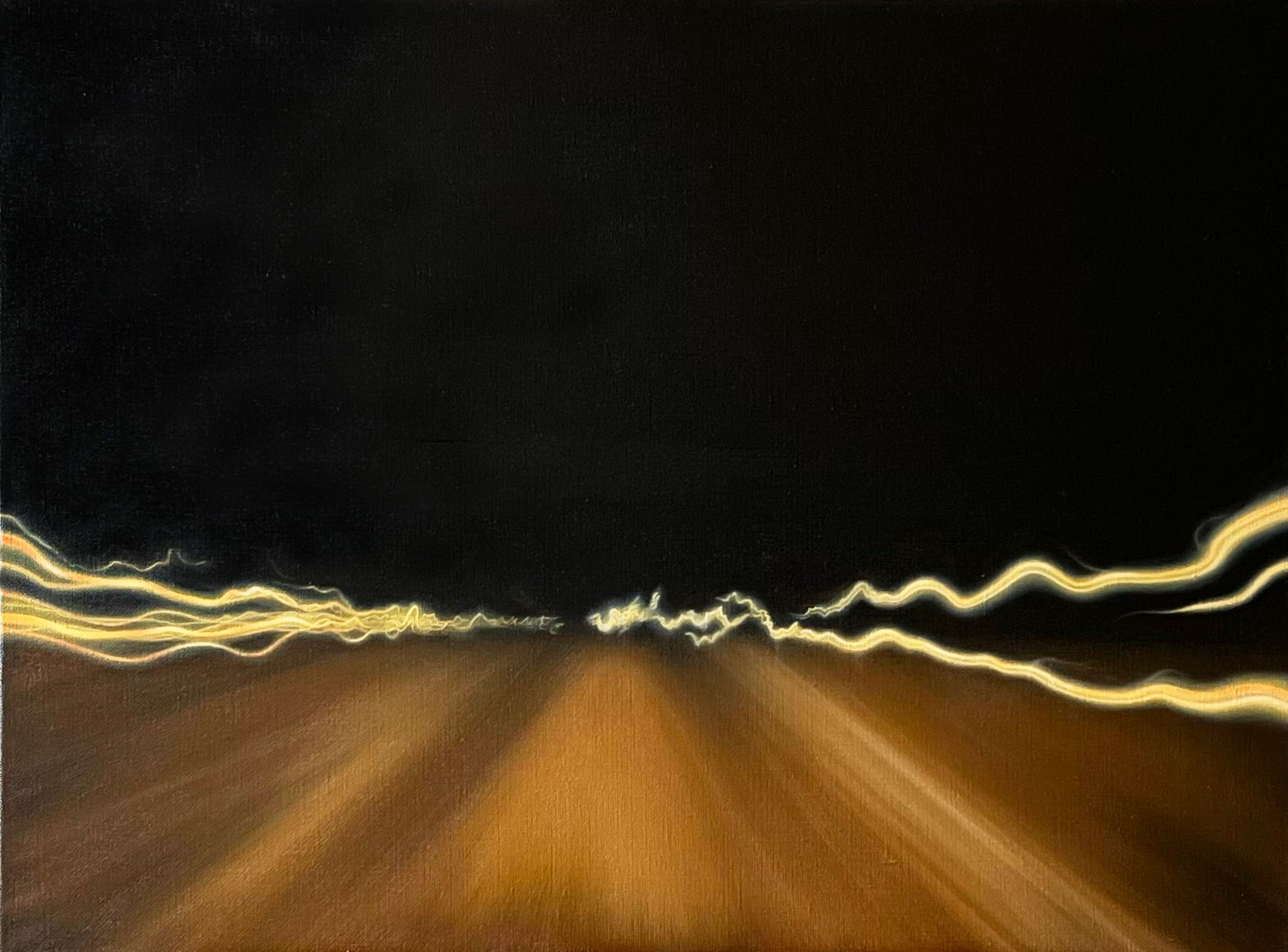 Полина Арутюнова (Картина, живопись - 
                  80 x 60 см) Hihgway to Nowhere