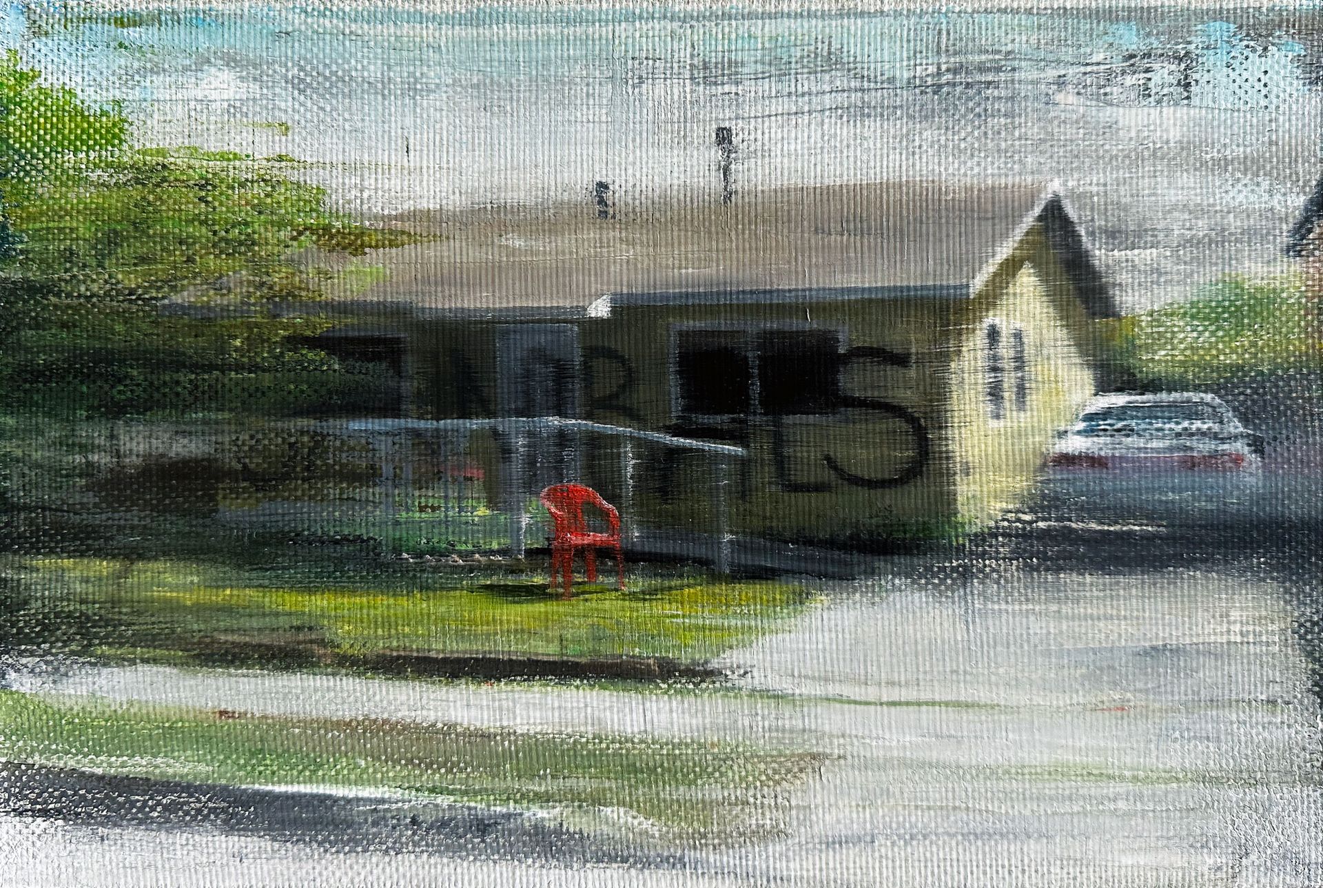 Данила Даренских (Картина, живопись - 
                  30 x 20 см) Cannibals