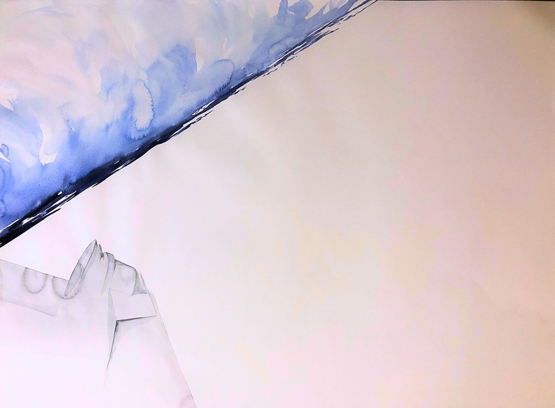 Сергей Лоцманов (Авторская графика - 
                  75 x 55 см) Без названия