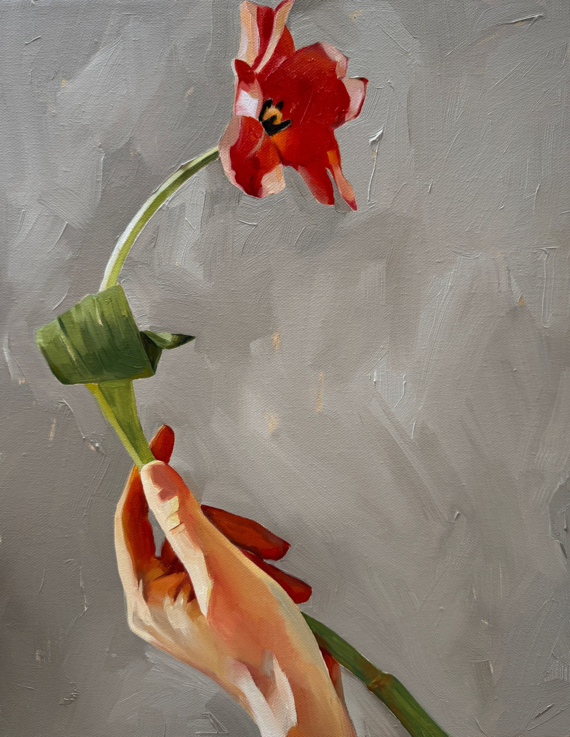 Алиса Дьякова (Картина, живопись - 
                  35 x 45 см) Ценность момента