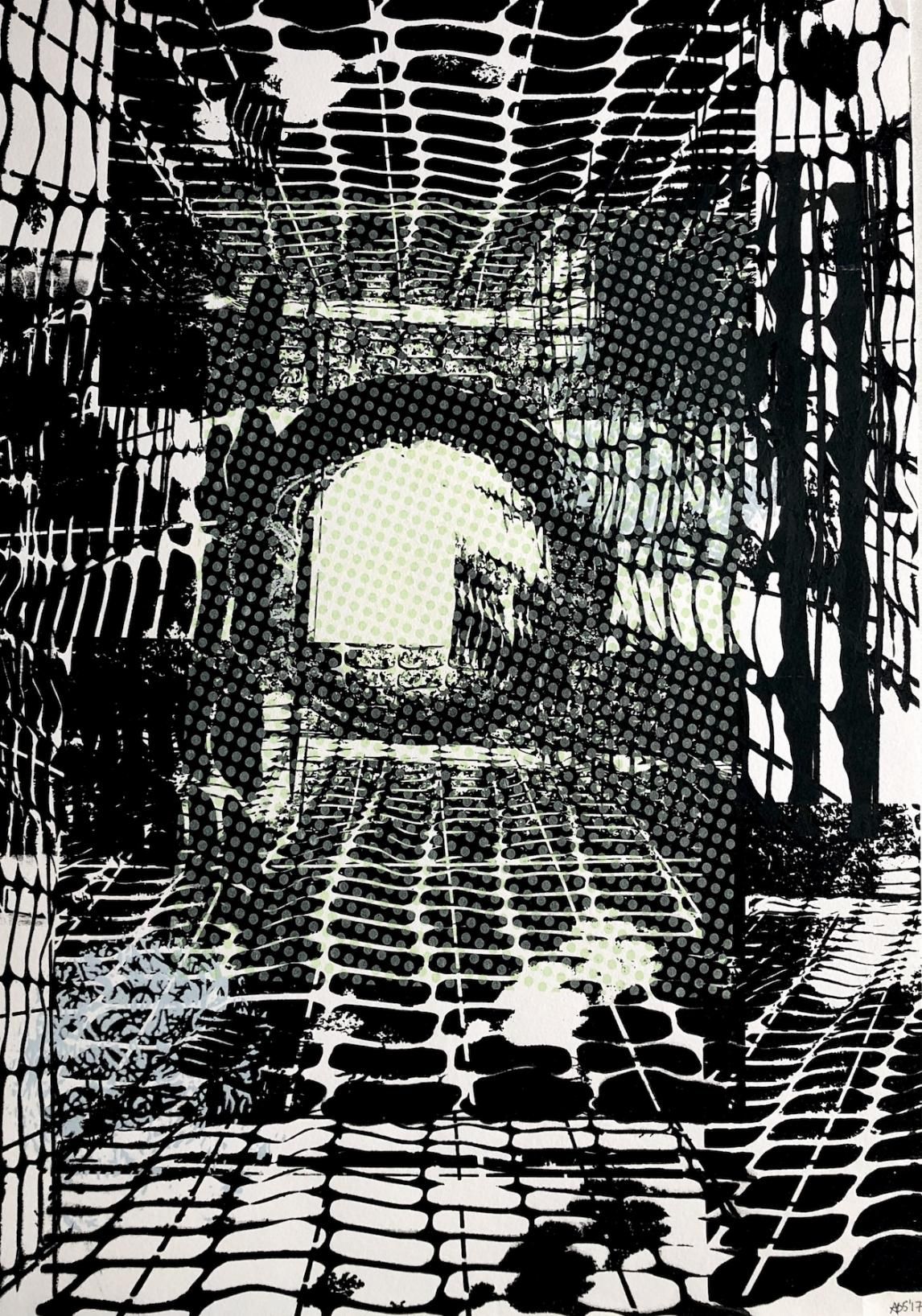 Александр Бондарь (Графика печатная - 
                  35 x 50 см) Untitled II