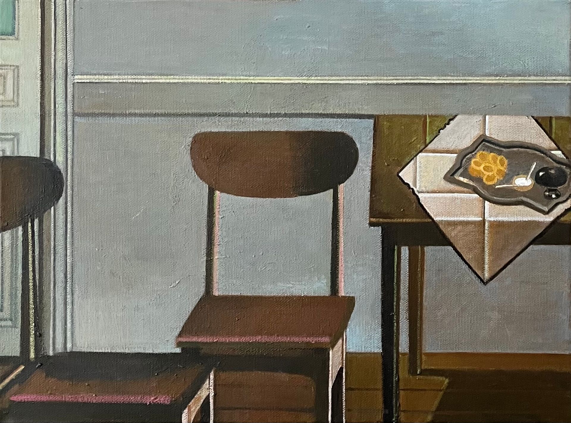 Иван Афонский (Картина, живопись - 
                  40 x 30 см) Стулья