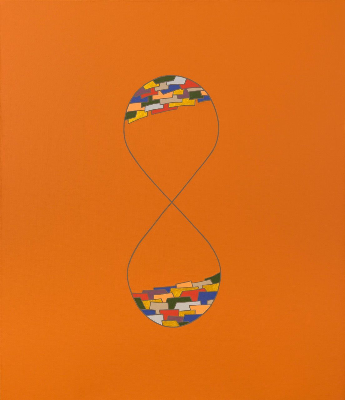 Мария Полушкина (Картина, живопись - 
                  60 x 70 см) Время. Бесконечно?