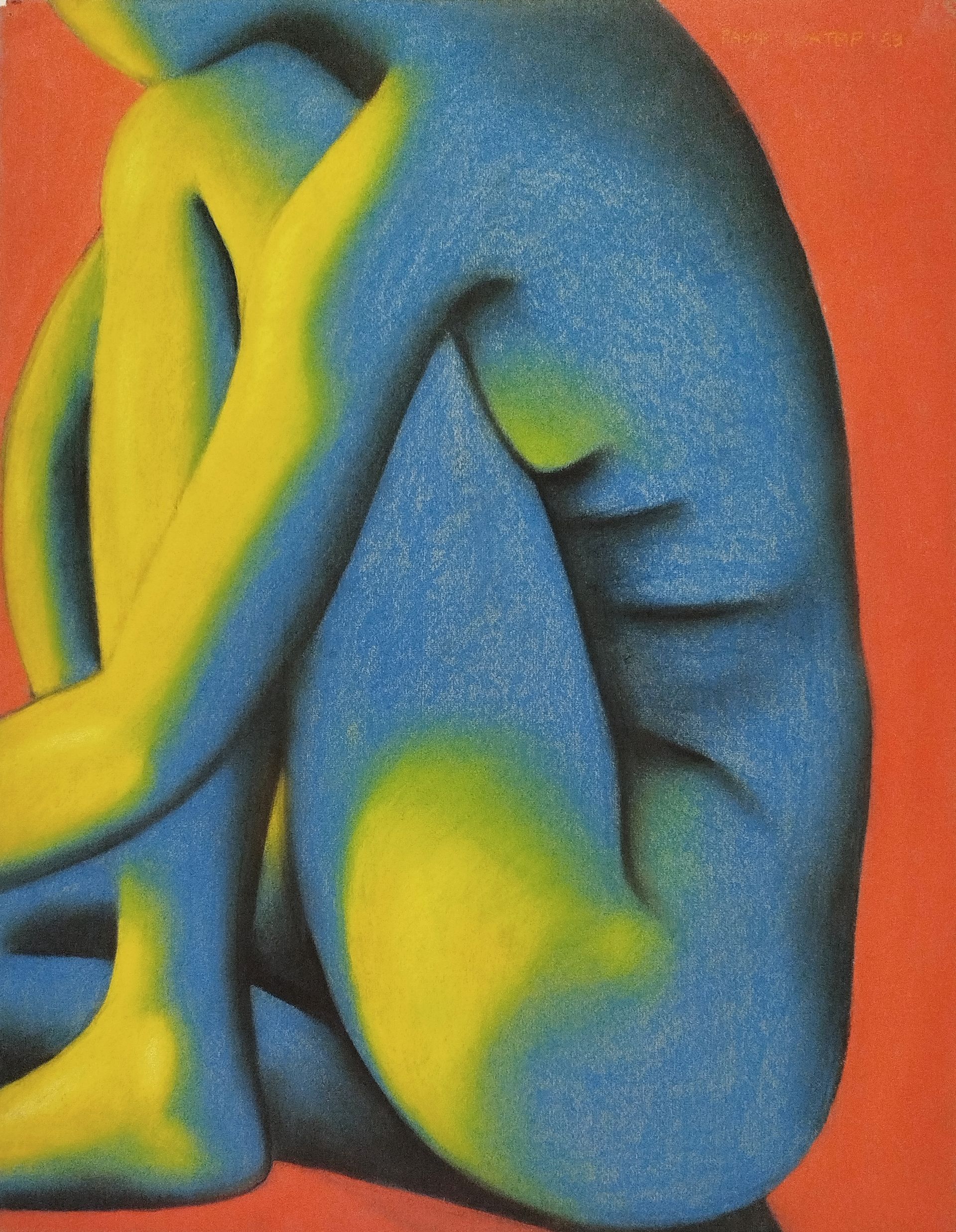 Рауф Туктар (Авторская графика - 
                  49 x 63 см) Обнаженная