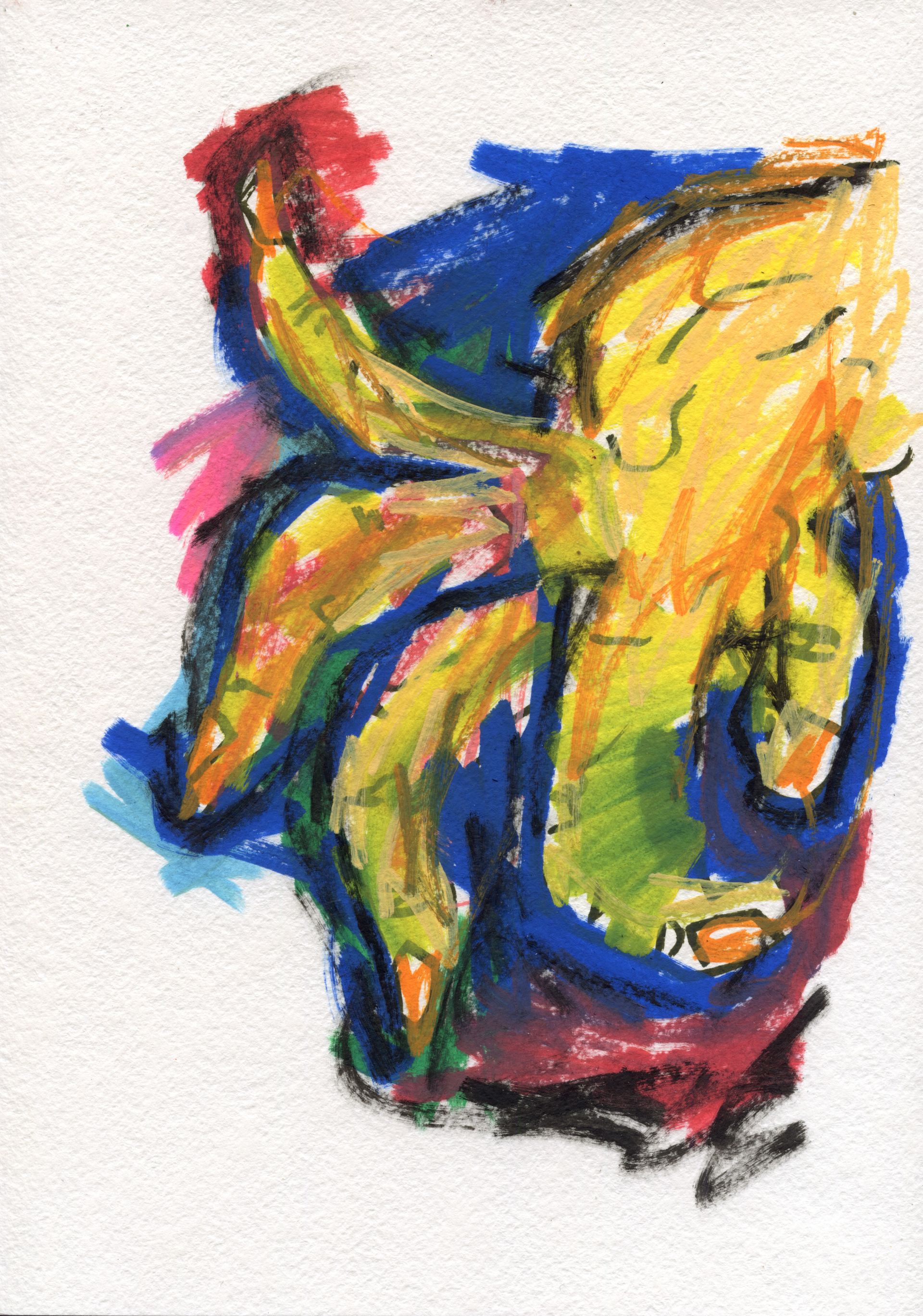 Дмитрий Кавка (Авторская графика - 
                  21 x 30 см) Рука