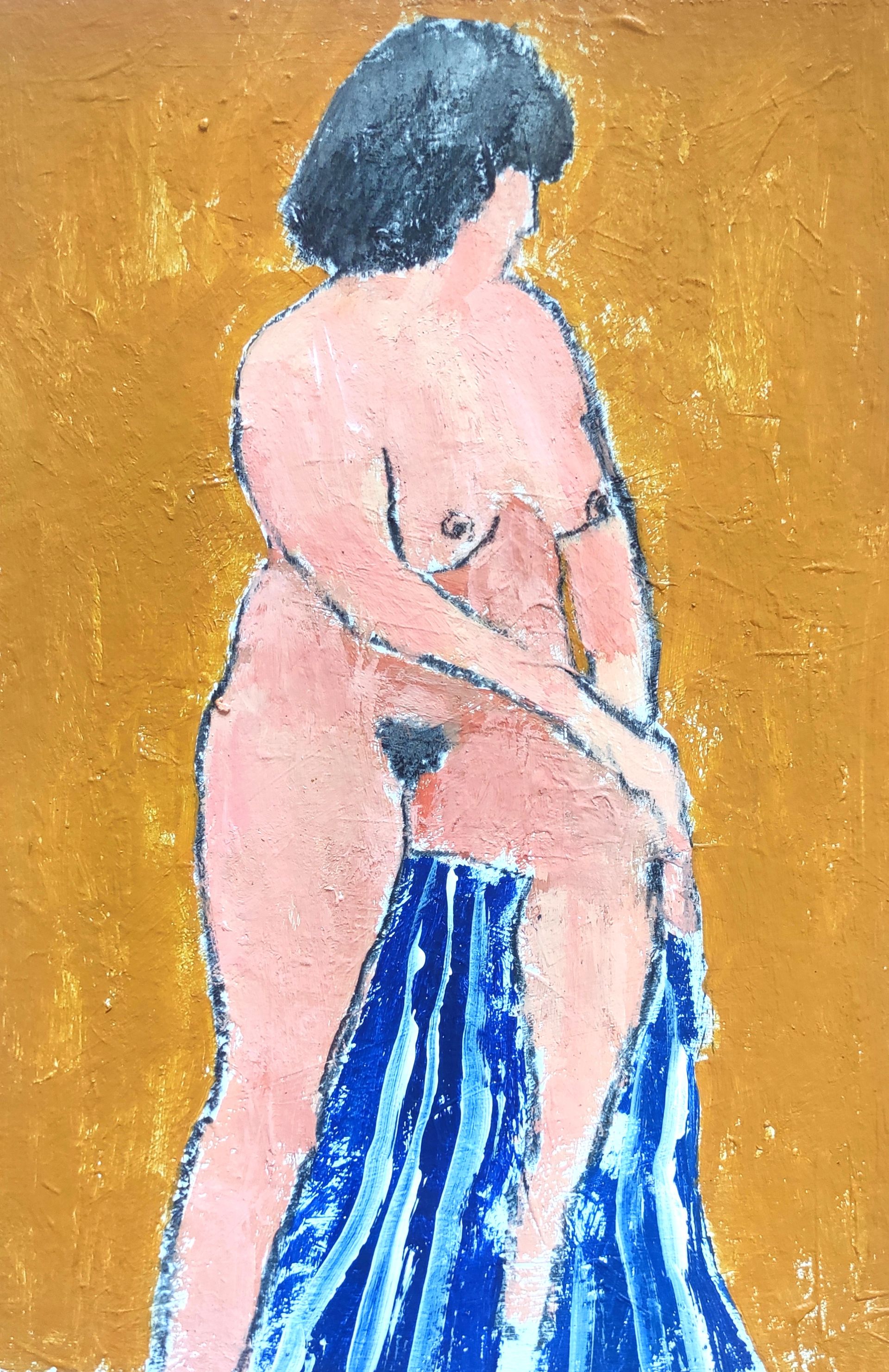 Дарья Петухова (Авторская графика - 
                  17 x 24 см) Натурщица