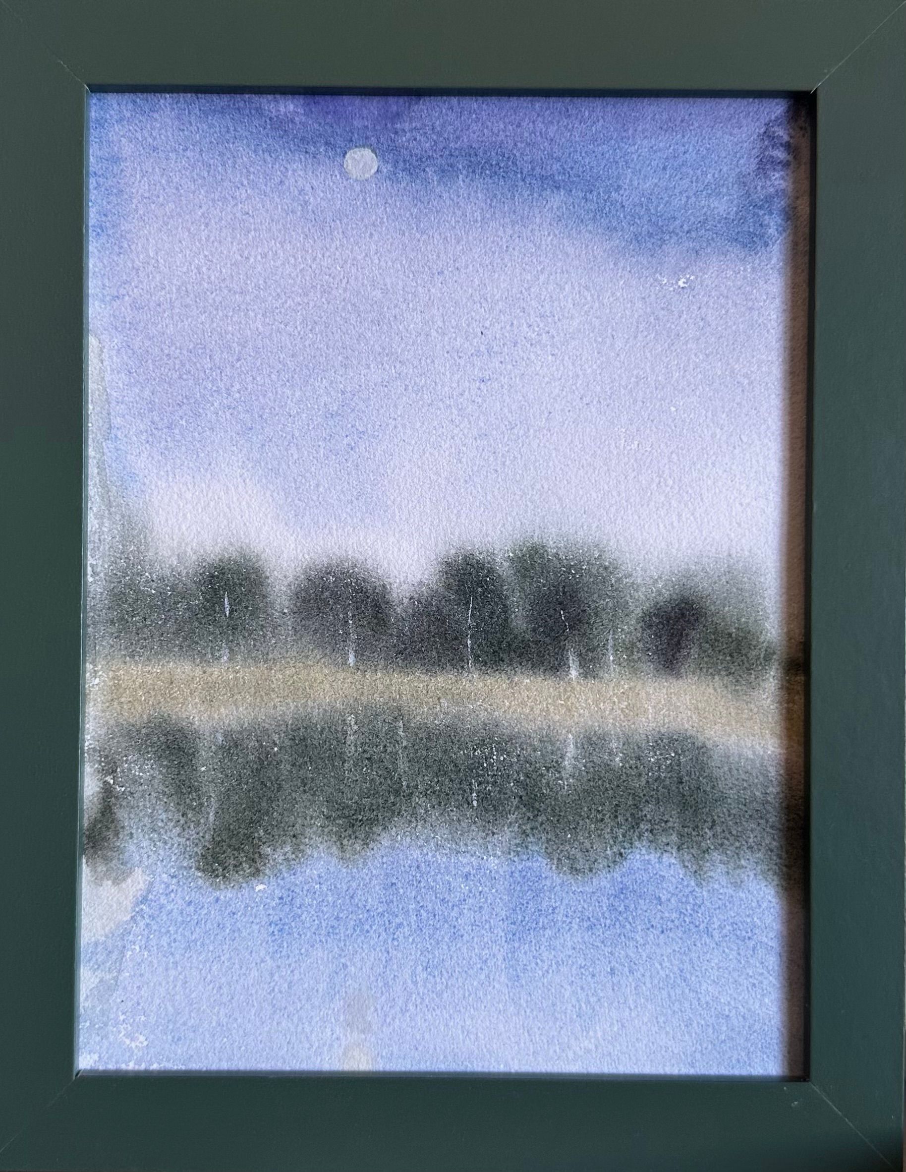 Алина Буглеева (Авторская графика - 
                  17 x 22 см) Луна