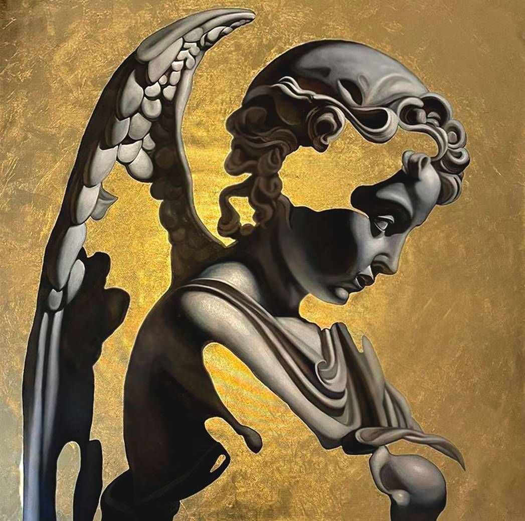 Наталья Гудович (Картина, живопись - 
                  130 x 130 см) Angeli Nuovi