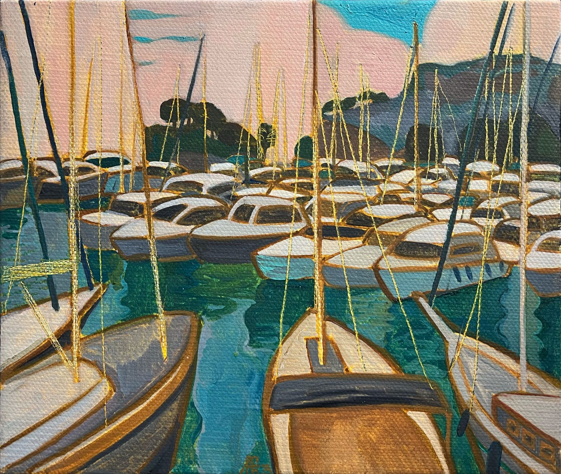 Мила Гаврилова (Картина, живопись - 
                  35 x 30 см) Юрюк парк (Yoruk Parki)