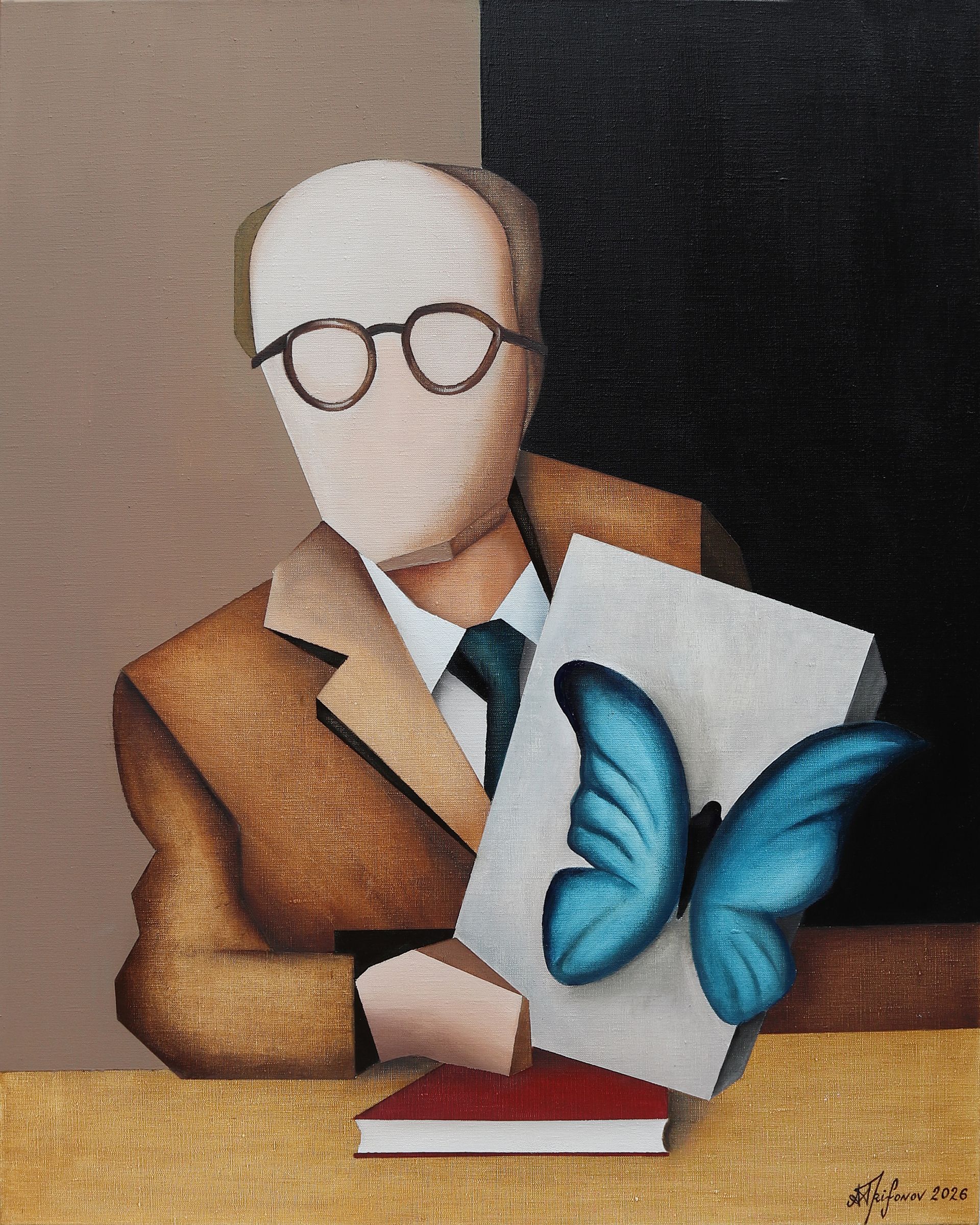 Александр Трифонов (Картина, живопись - 
                  80 x 100 см) Набоков