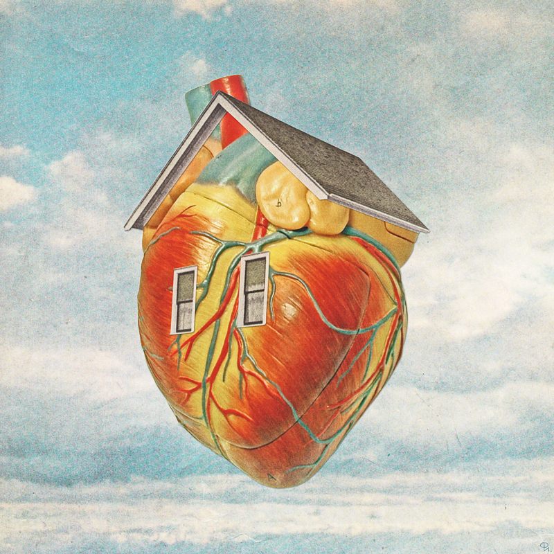 Филипп Игумнов (Графика цифровая (принты) - 
                  50 x 50 см) Living in the heart