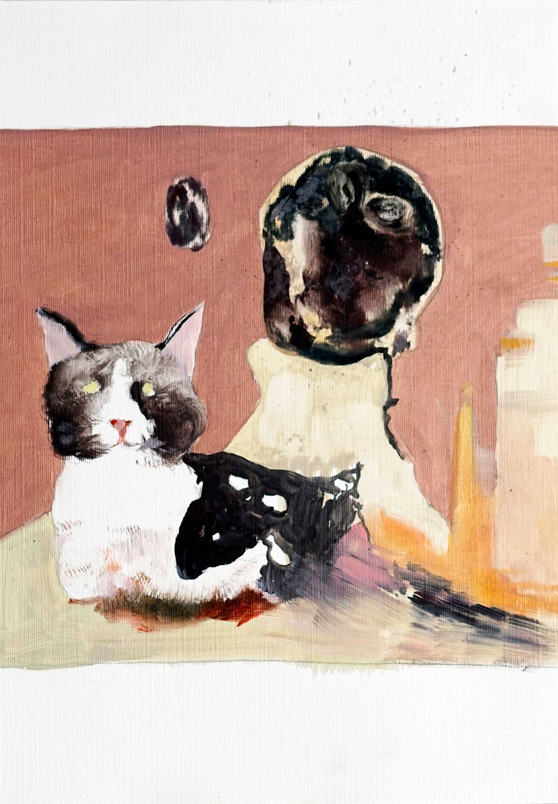 Ева Шорина (Картина, живопись - 
                  30 x 30 см) All The Pretty Little Kittens