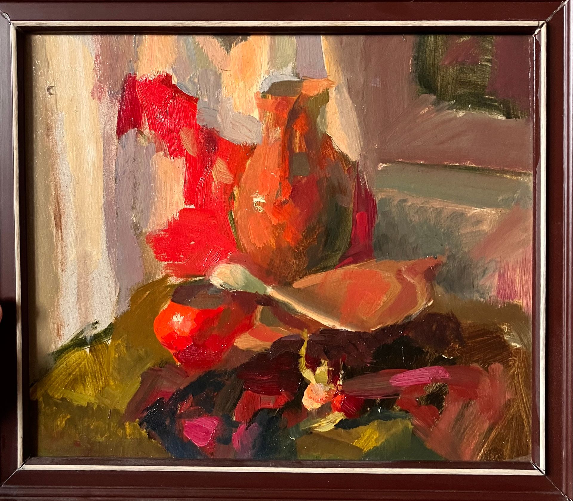 Анна Образцова (Картина, живопись - 
                  20 x 15 см) Домашнее тепло