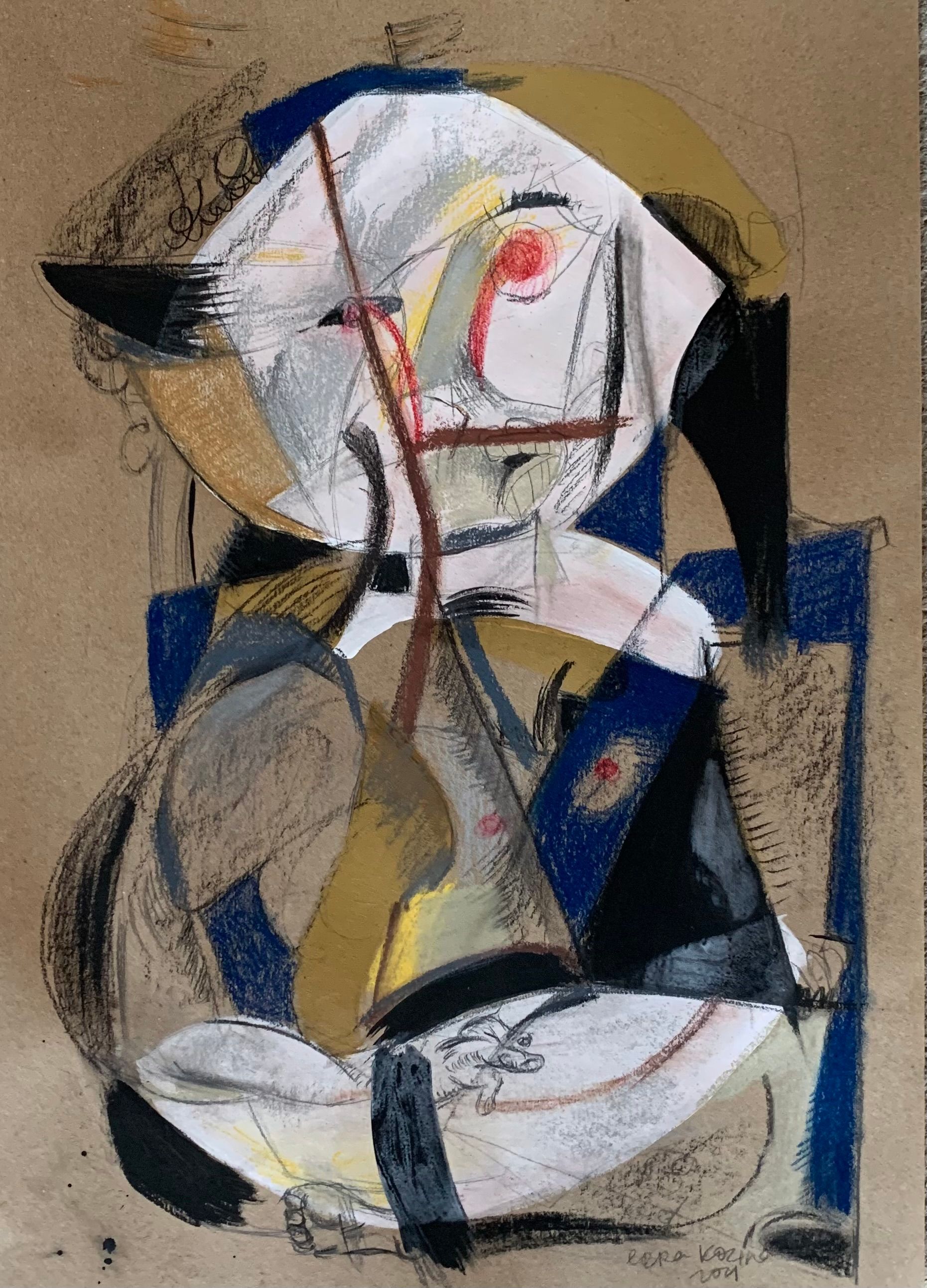 Валерия Козина (Авторская графика - 
                  41.5 x 59.5 см) Гармонизатор.