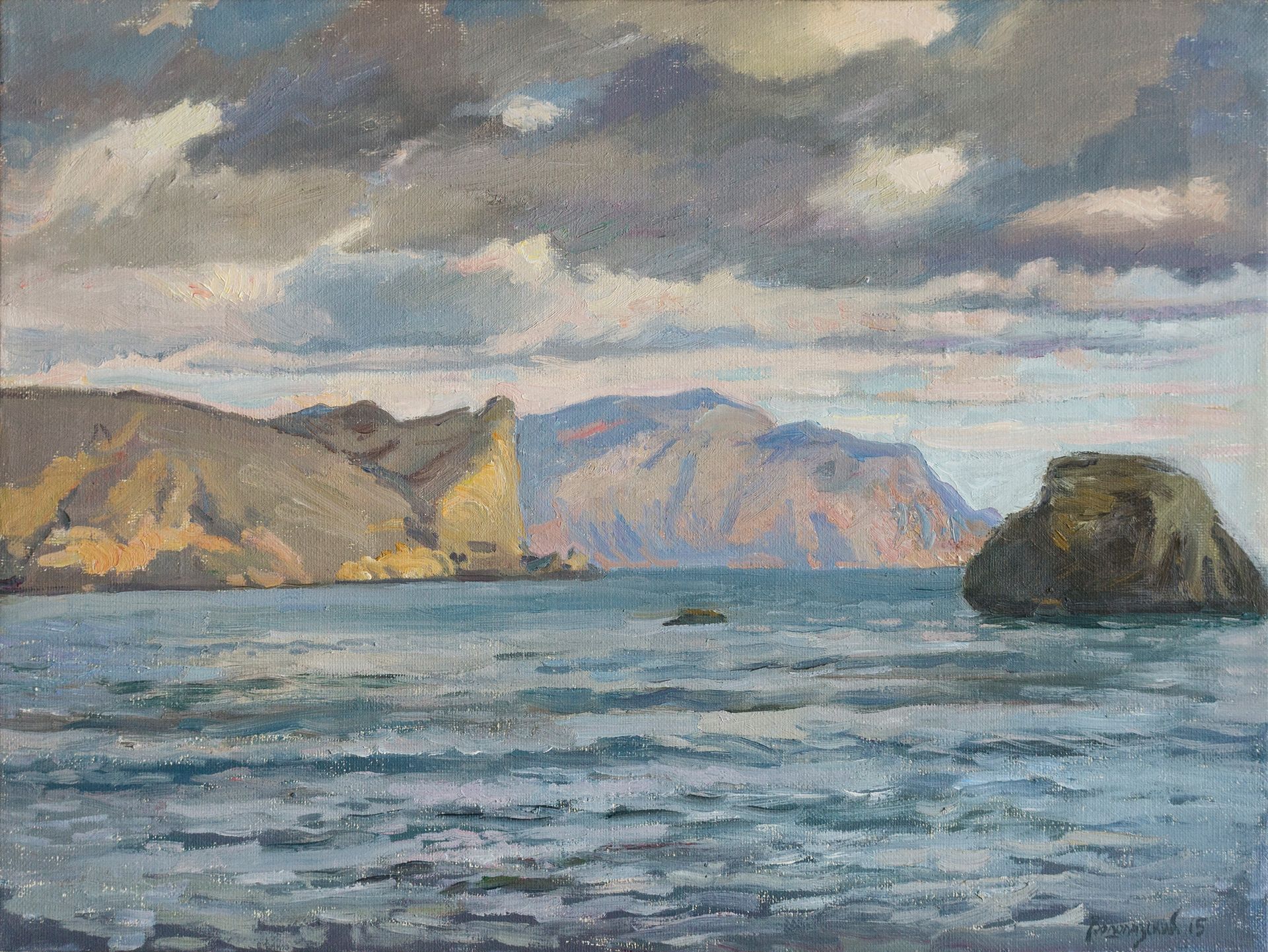 Николай Водолазский (Картина, живопись - 
                  60 x 45 см) Судак