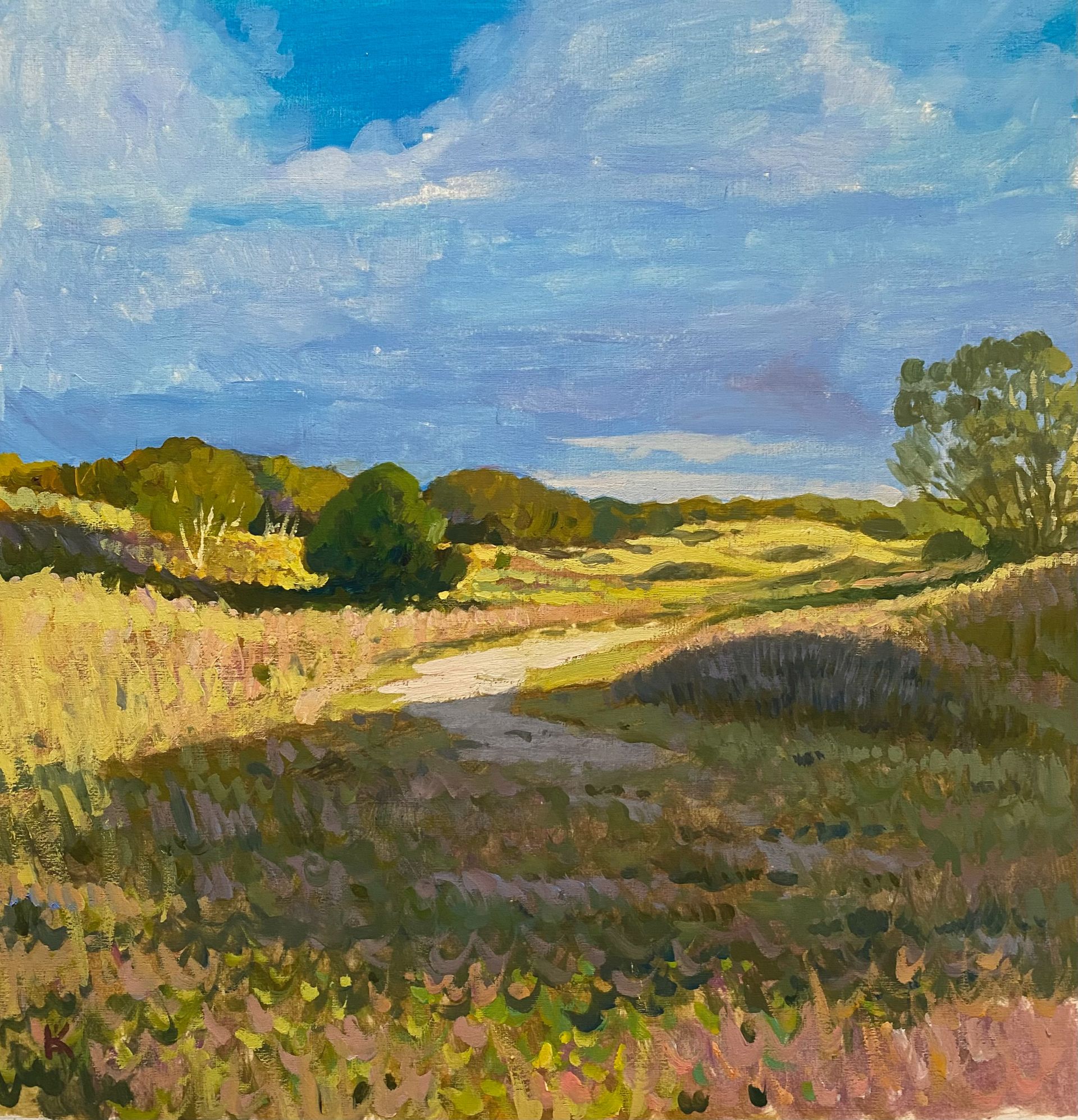 Алексей Кротов (Авторская графика - 
                  30 x 31 см) Дюны Куршской косы
