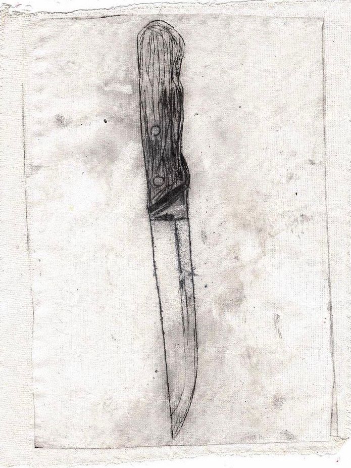 Серафима Бреслер (Графика печатная - 
                  17 x 24 см) Нож