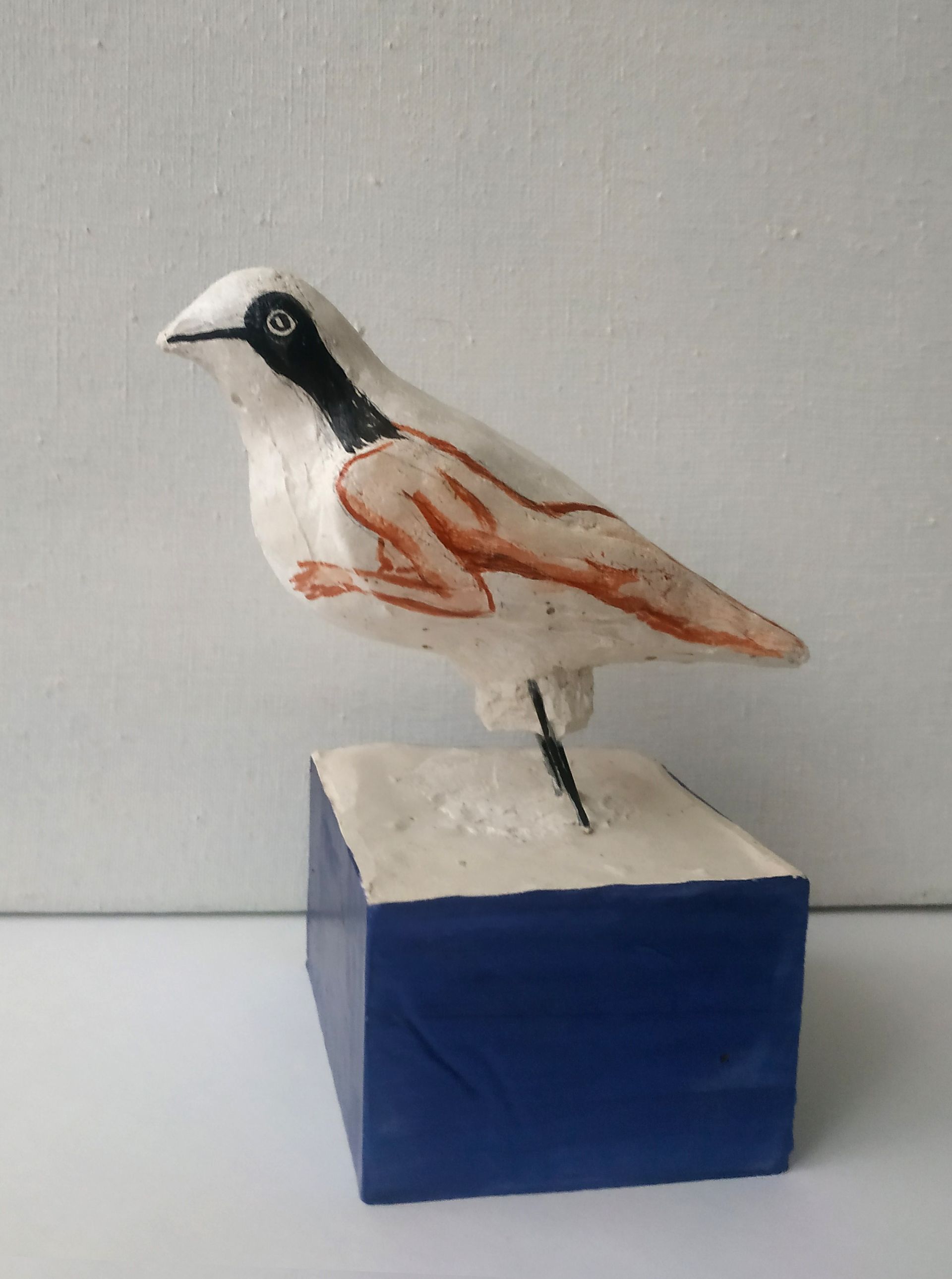 Наталья Лотарева (Скульптура - 
                  15 x 16 см) Редкая птица. Химера