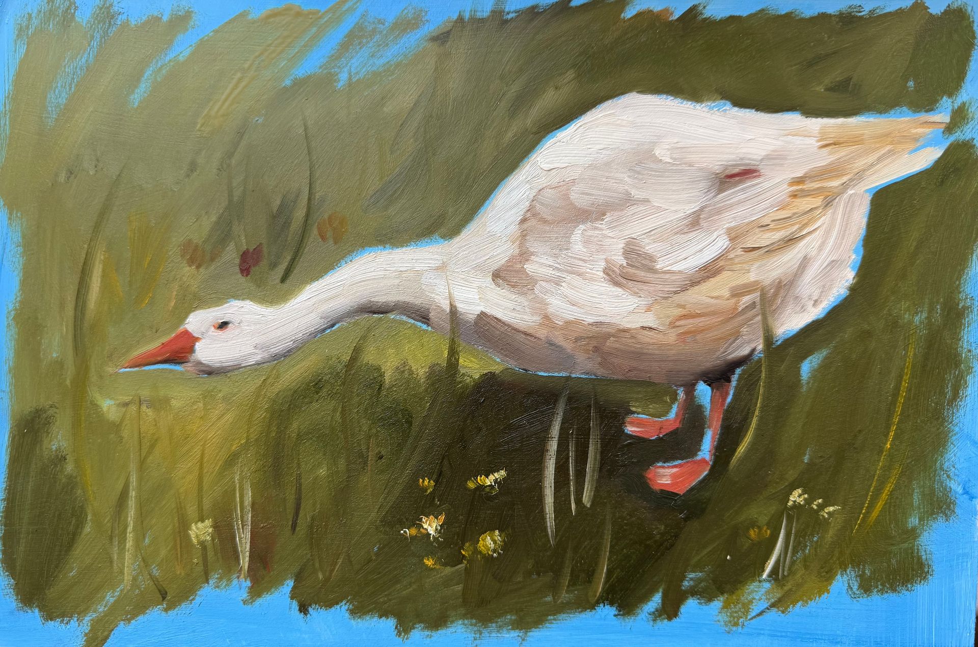 Анна Рудько (Авторская графика - 
                  31 x 21 см) Собиратель