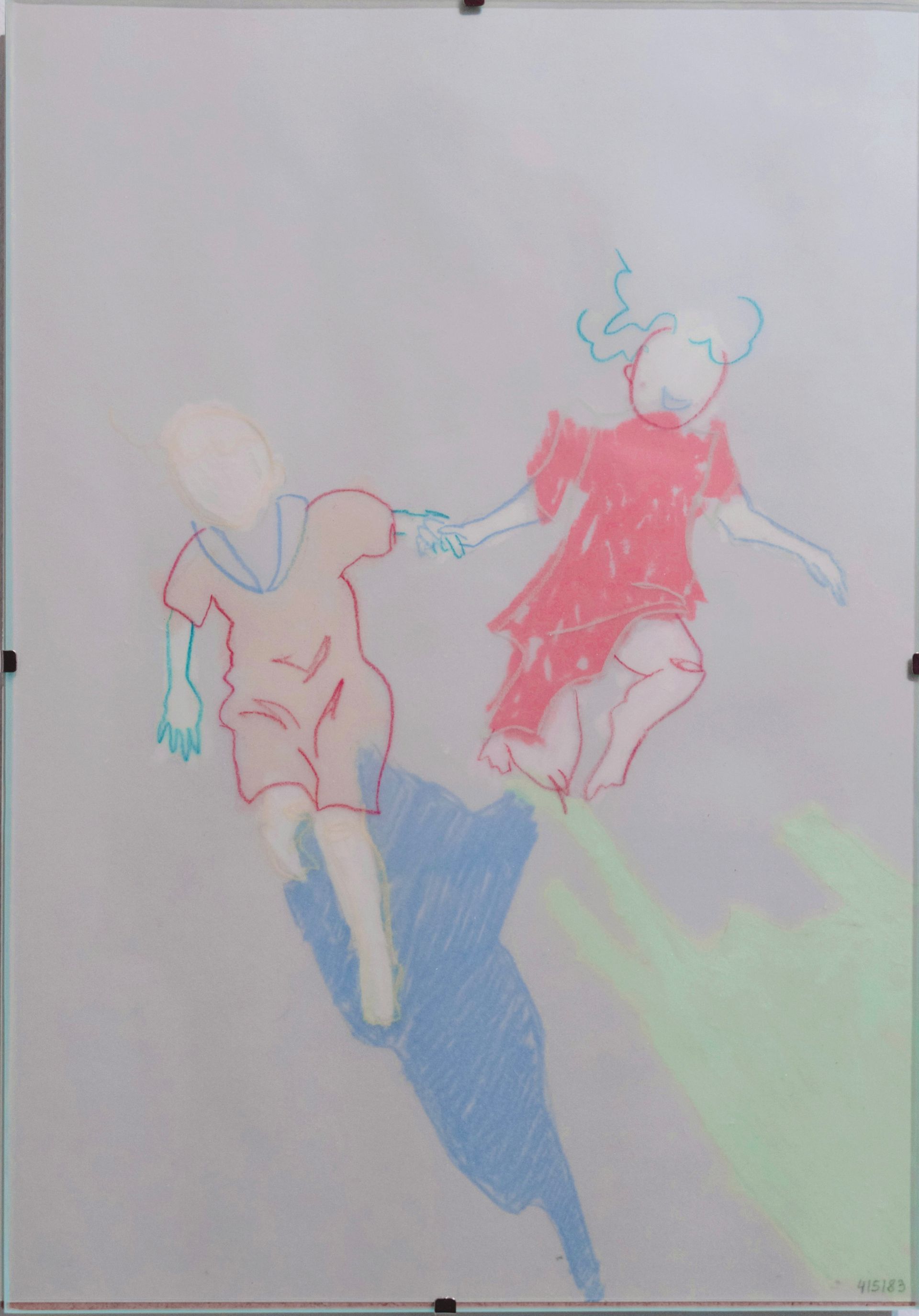 Анастасия Малиновская (Авторская графика - 
                  20 x 30 см) Места_пока все дома