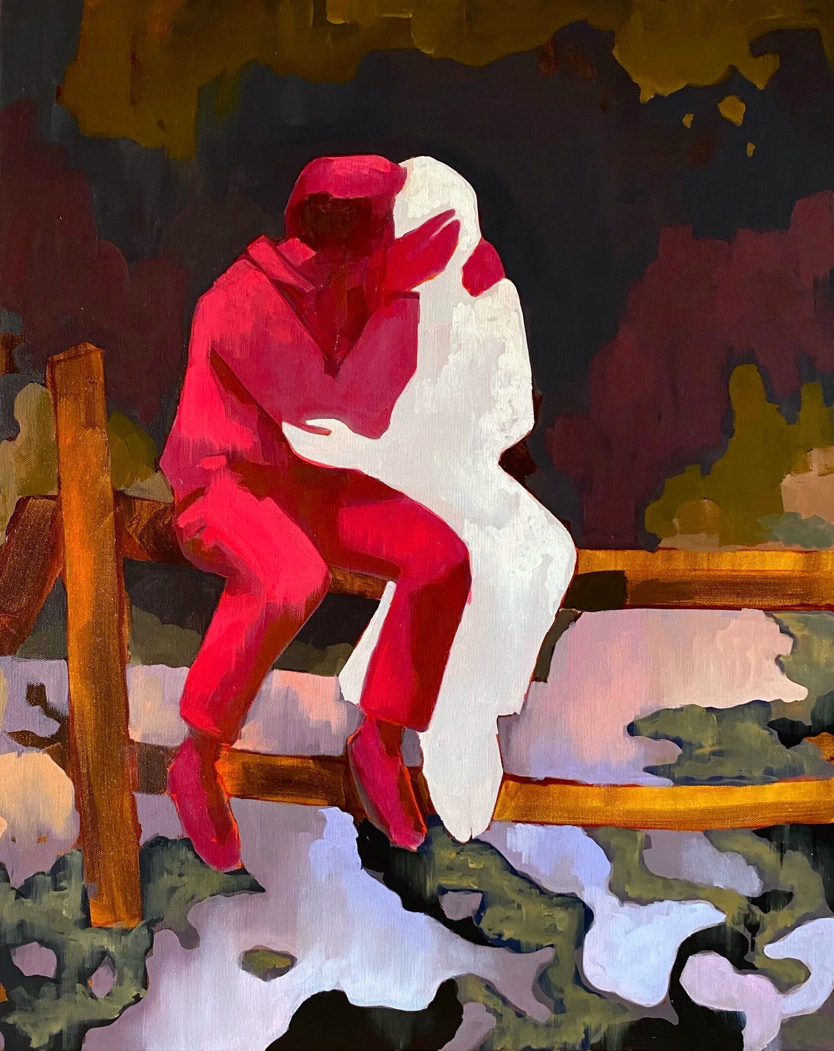 Екатерина Никитина (Картина, живопись - 
                  80 x 100 см) Поцелуй сладкой полыни