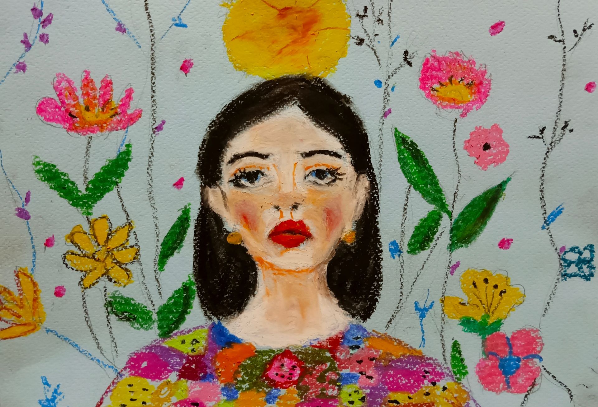 Ольга Чужакова (Картина, живопись - 
                  30 x 20 см) Цветущий июль