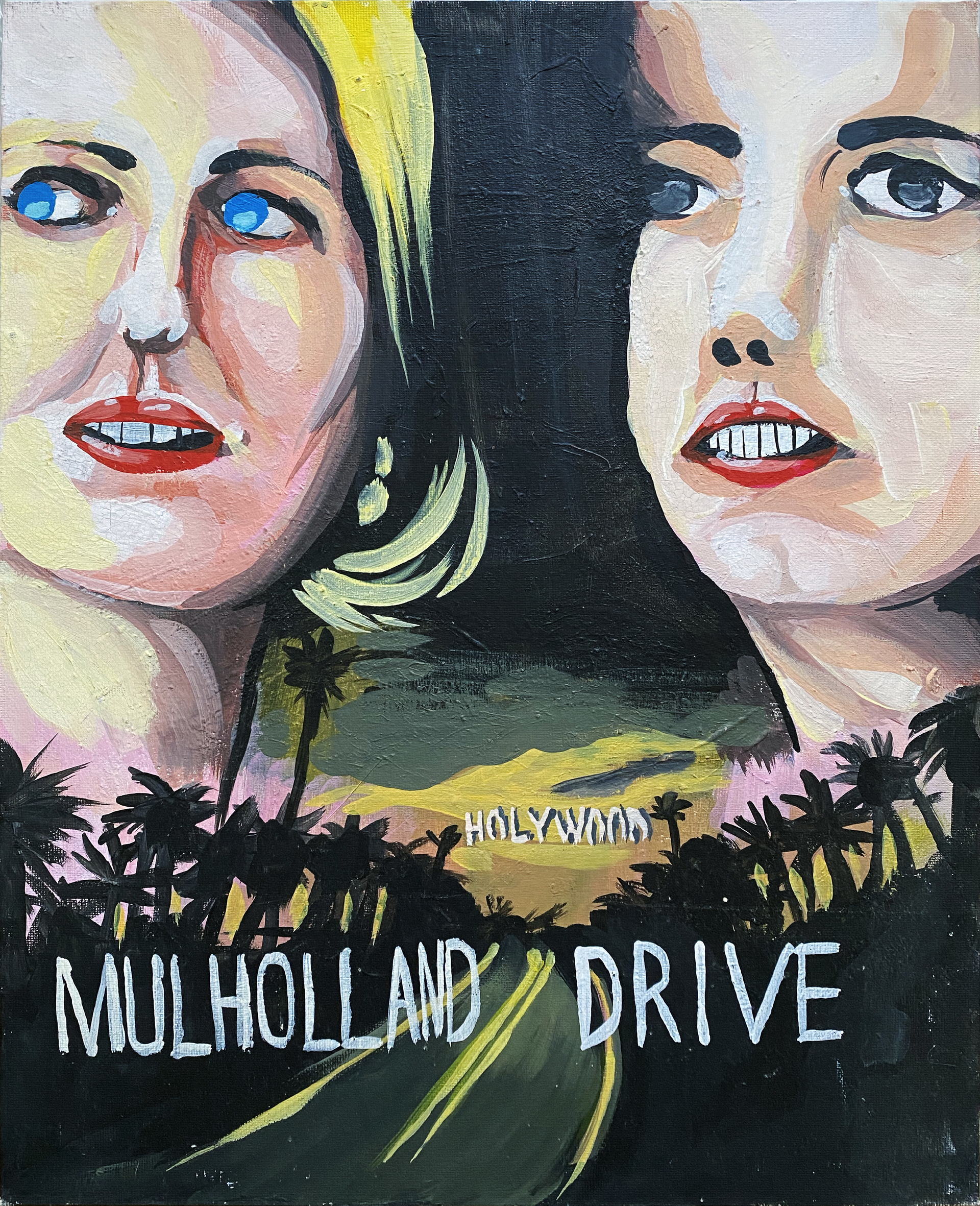 Марат Х Марат (Картина, живопись - 
                  40 x 50 см) Mulholland Drive
