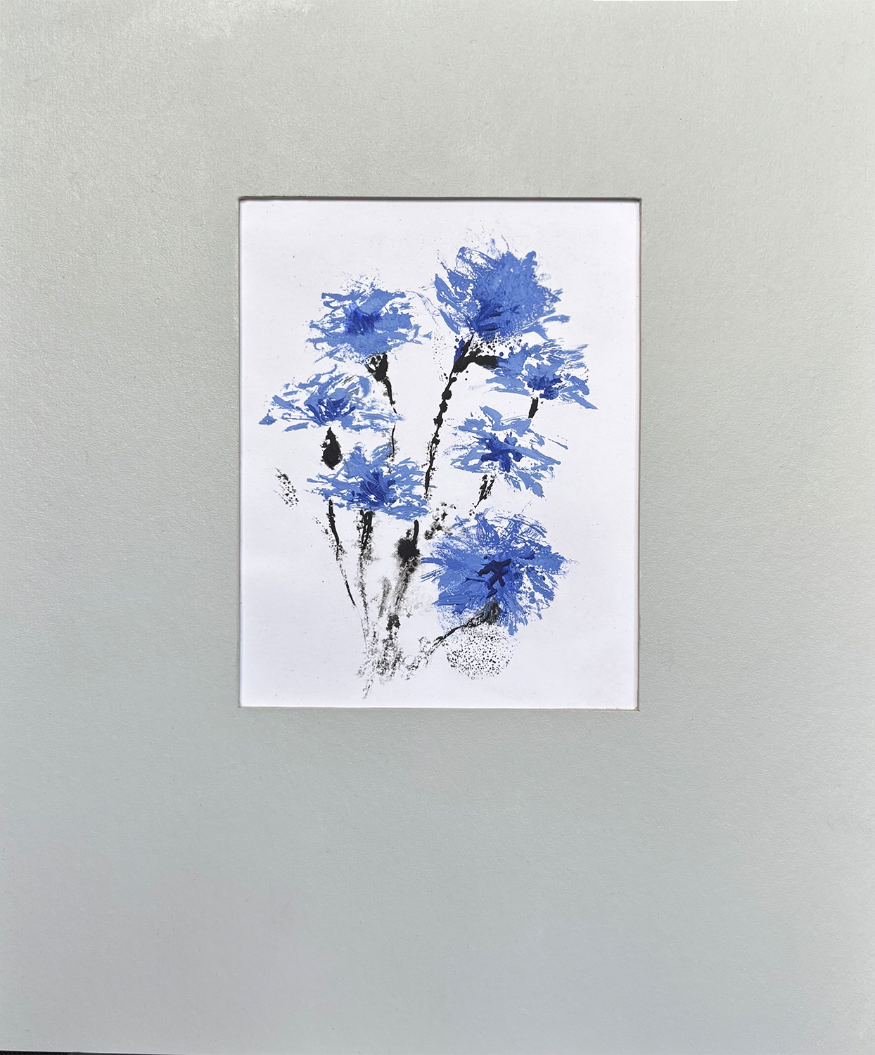 Лариса Шелиховская (Авторская графика - 
                  25 x 30 см) Цветение