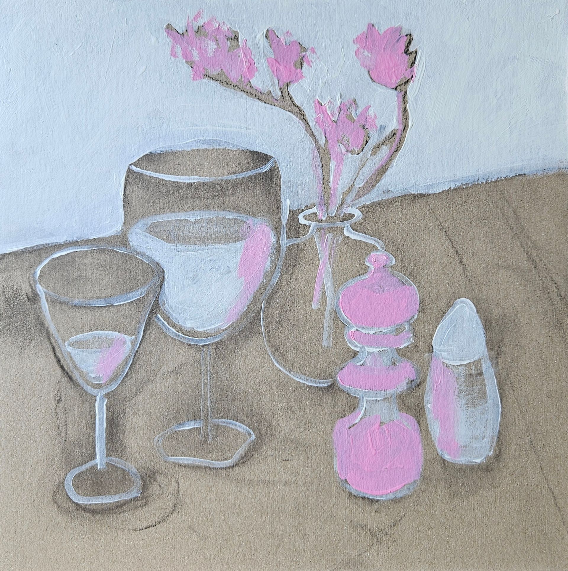 Ирина Ильина (Авторская графика - 
                  35 x 35 см) Этюд