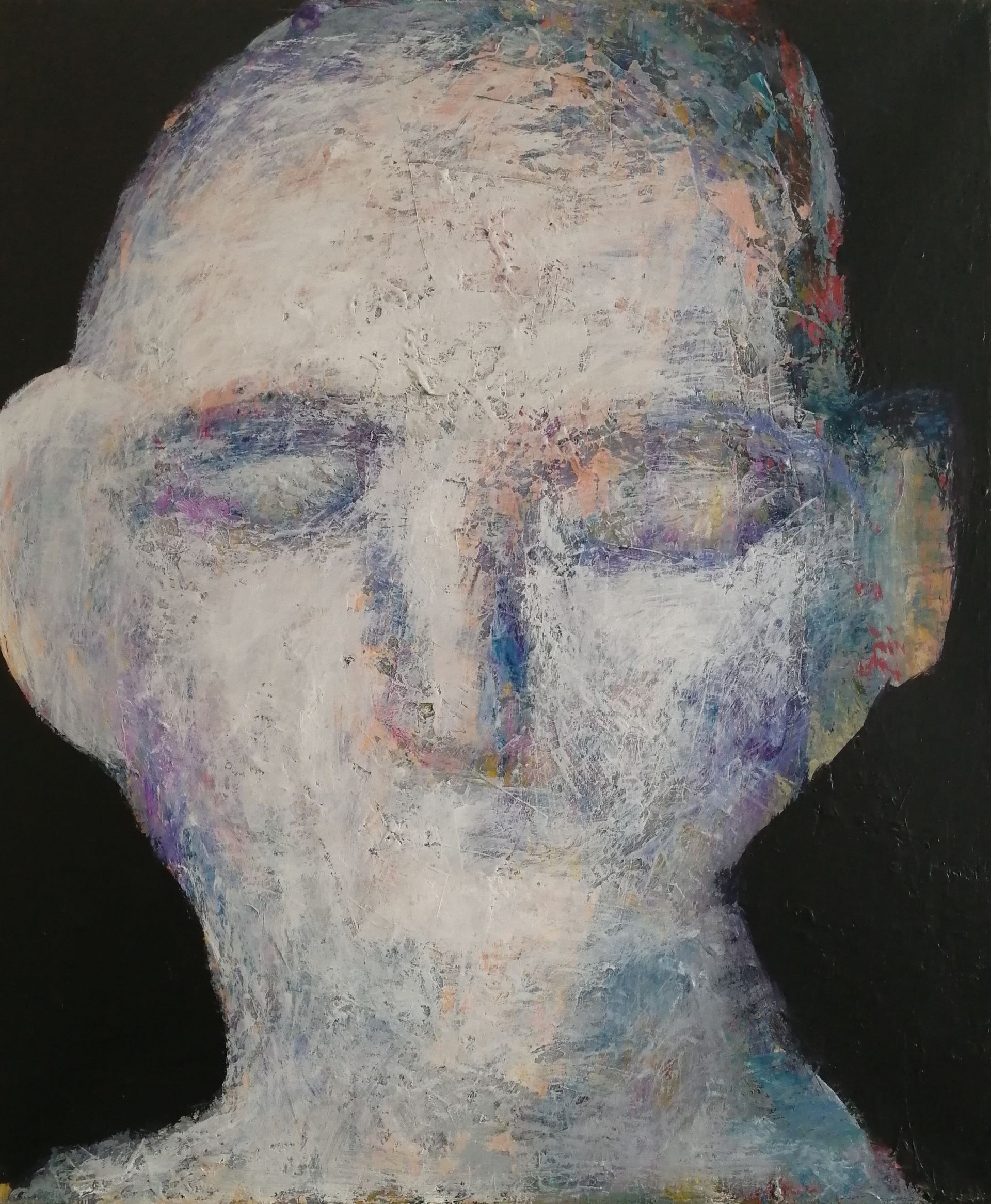 Елена Науширванова (Картина, живопись - 
                  50 x 60 см) Существо