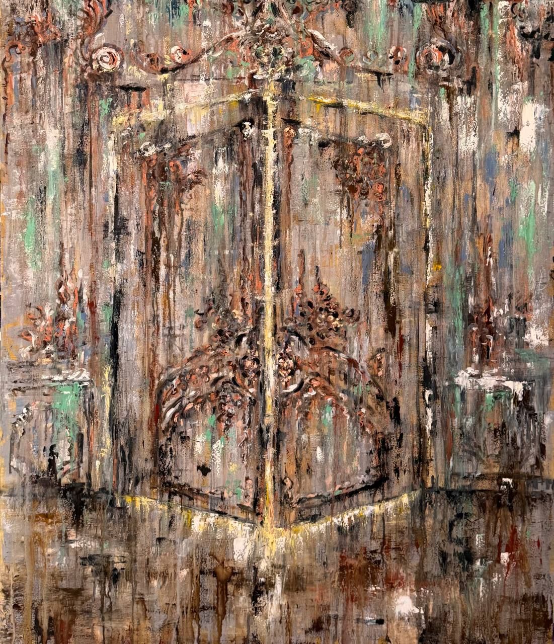 Белла Новинькова (Картина, живопись - 
                  100 x 120 см) Хранитель времени