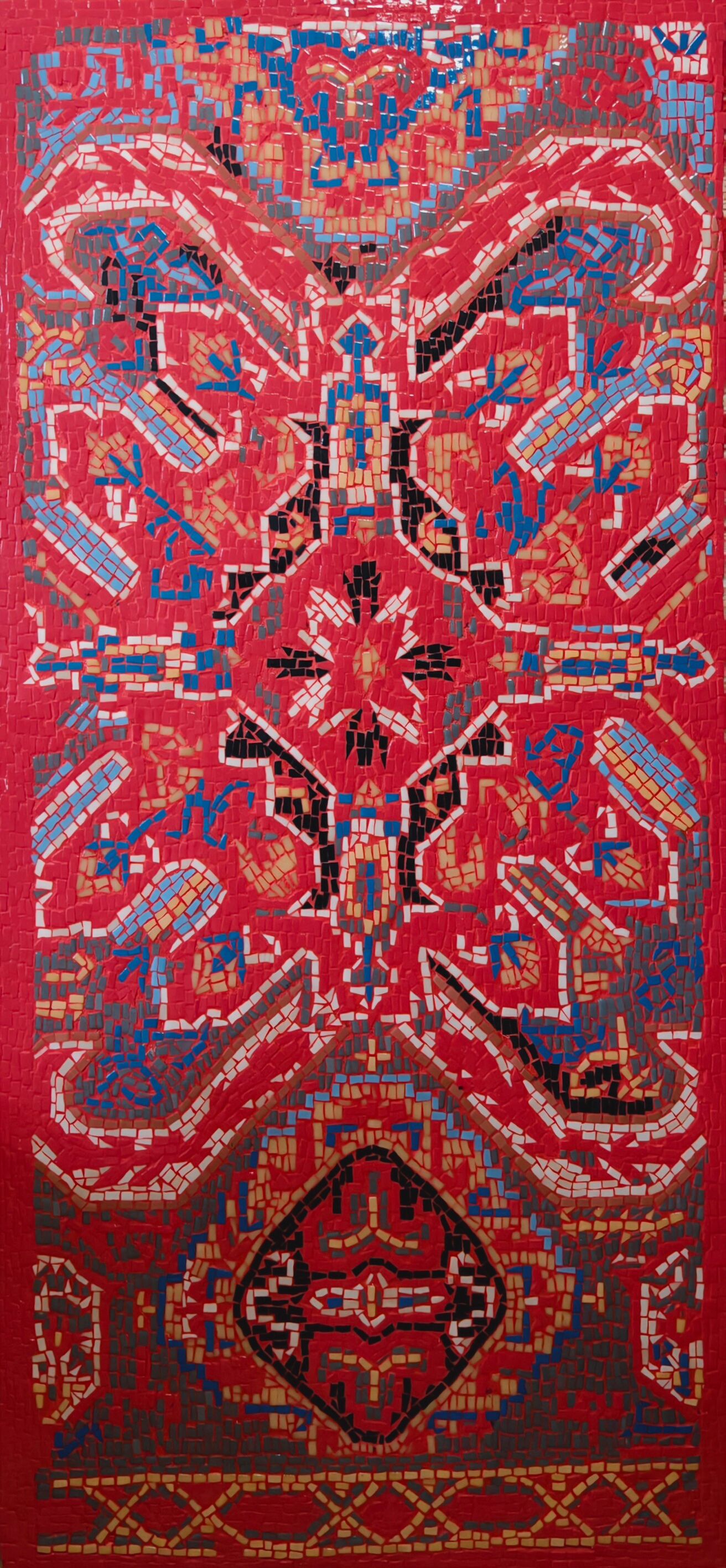 Лилия Валиуллина (Объект - 
                  60 x 120 см) Реконструкция 3