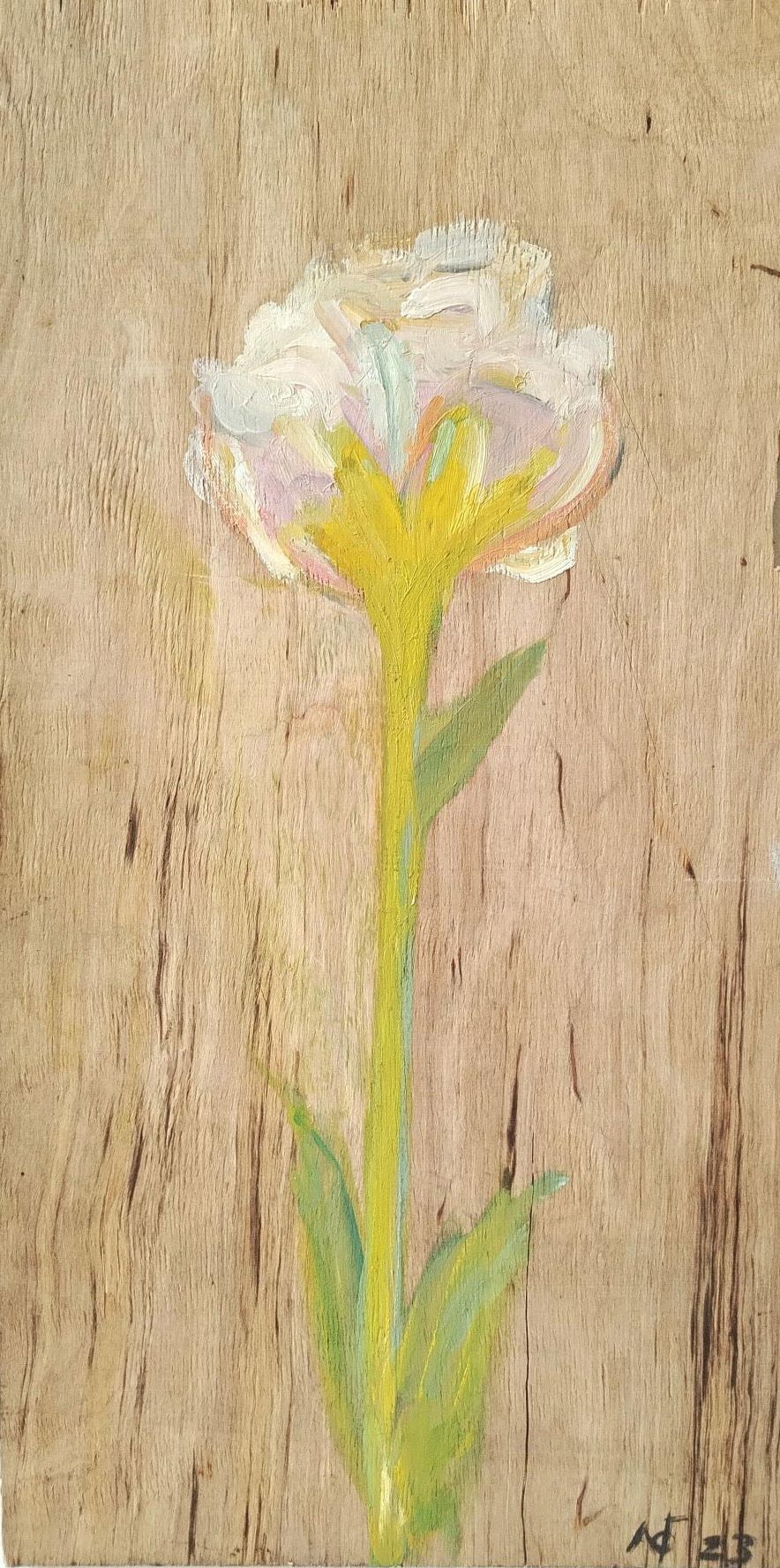 Алексей Фролов-Багреев (Картина, живопись - 
                  25 x 50 см) Весенний цветок