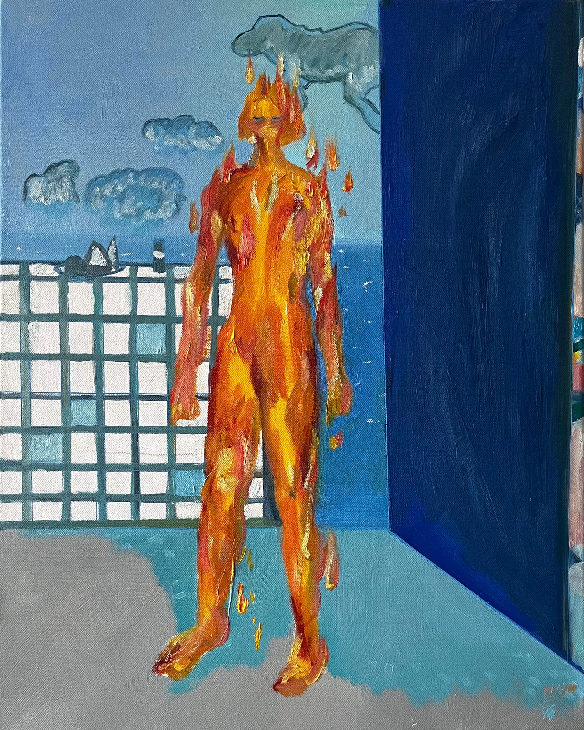 Нисо Атаханова (Картина, живопись - 
                  40 x 50 см) Комната отдыха