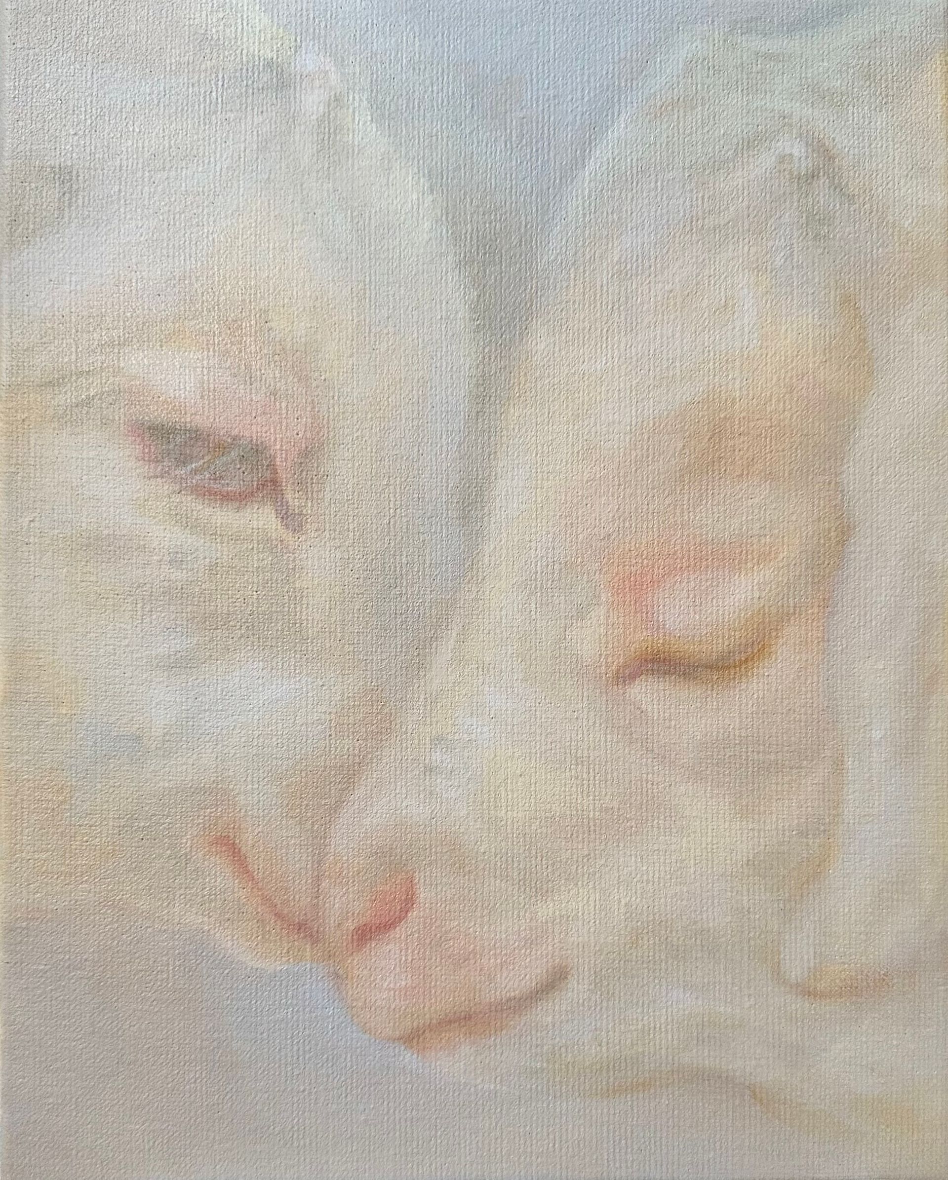Ева Гец (Картина, живопись - 
                  24 x 30 см) Мы вместе