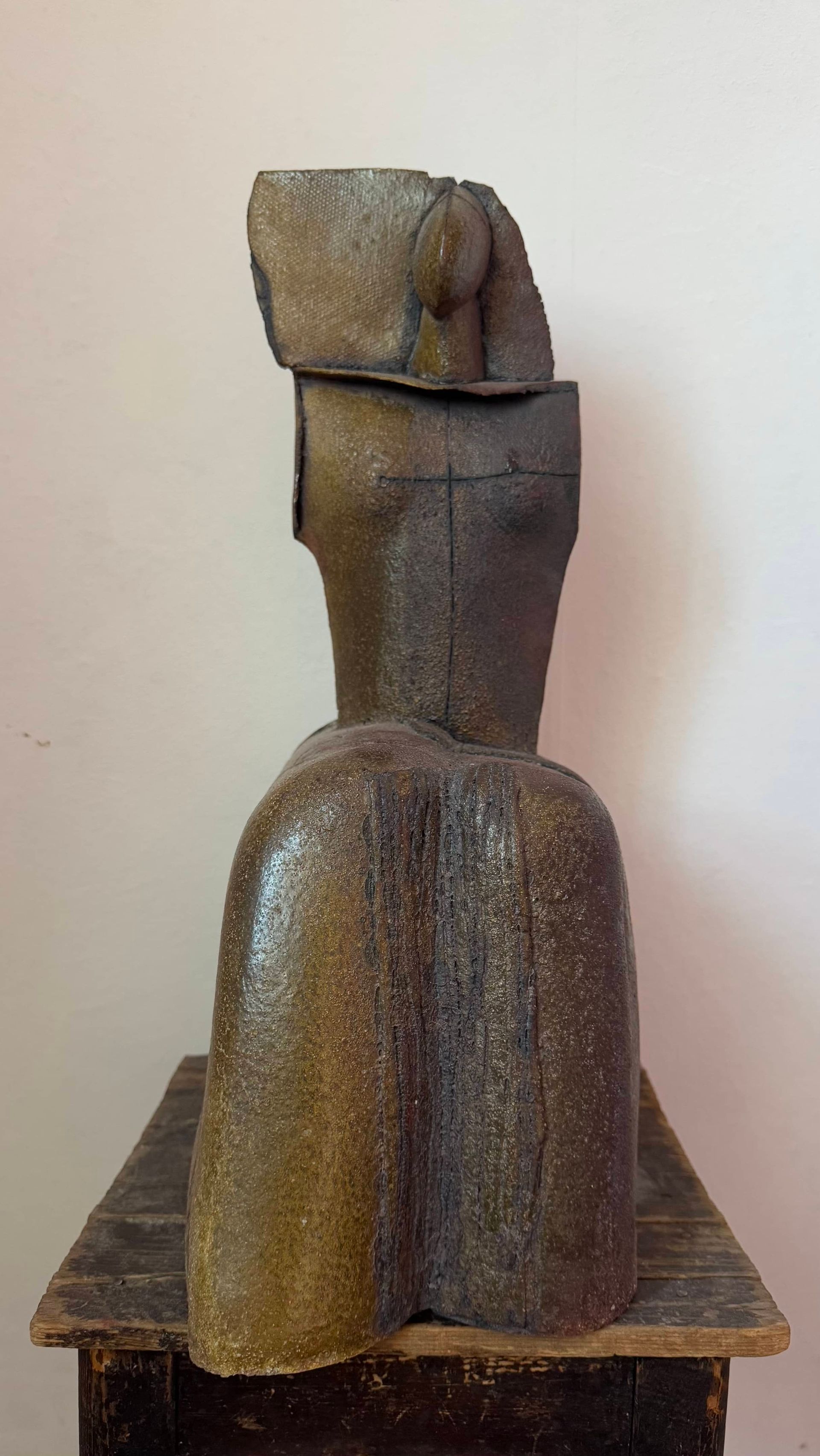 Оксана Афанасьева (Скульптура - 
                  28 x 45 см) Из серии "People"