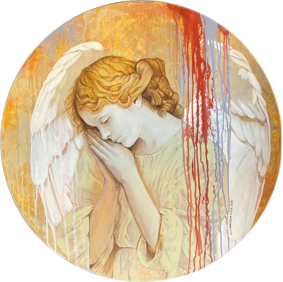 Лилия Валеева (Картина, живопись - 
                  100 x 100 см) Ampir