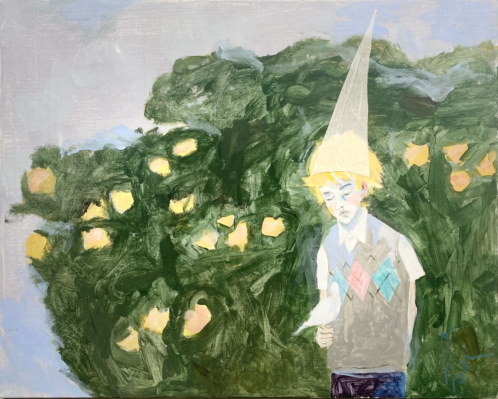 Максим Савва (Картина, живопись - 
                  80 x 65 см) Король голубей