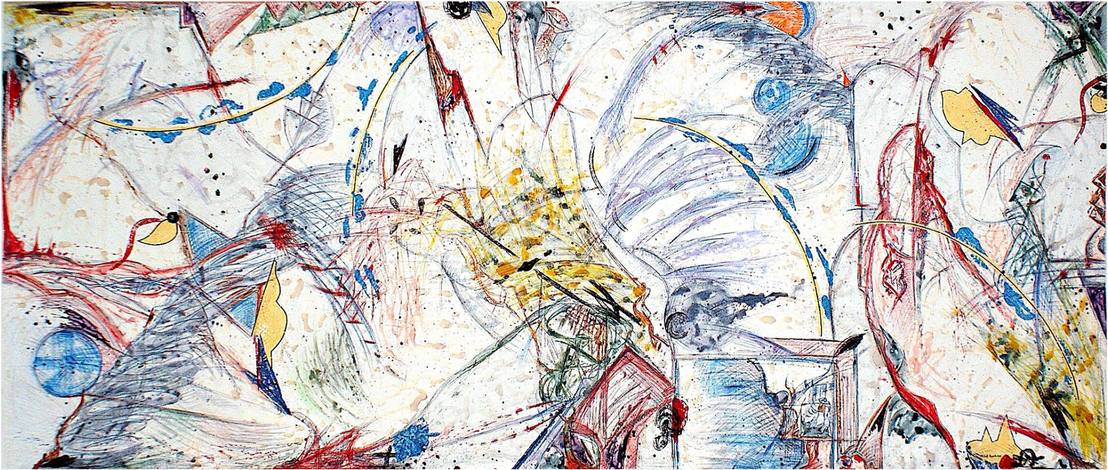 Виталий Копачев (Картина, живопись - 
                  500 x 200 см) Небесные дела