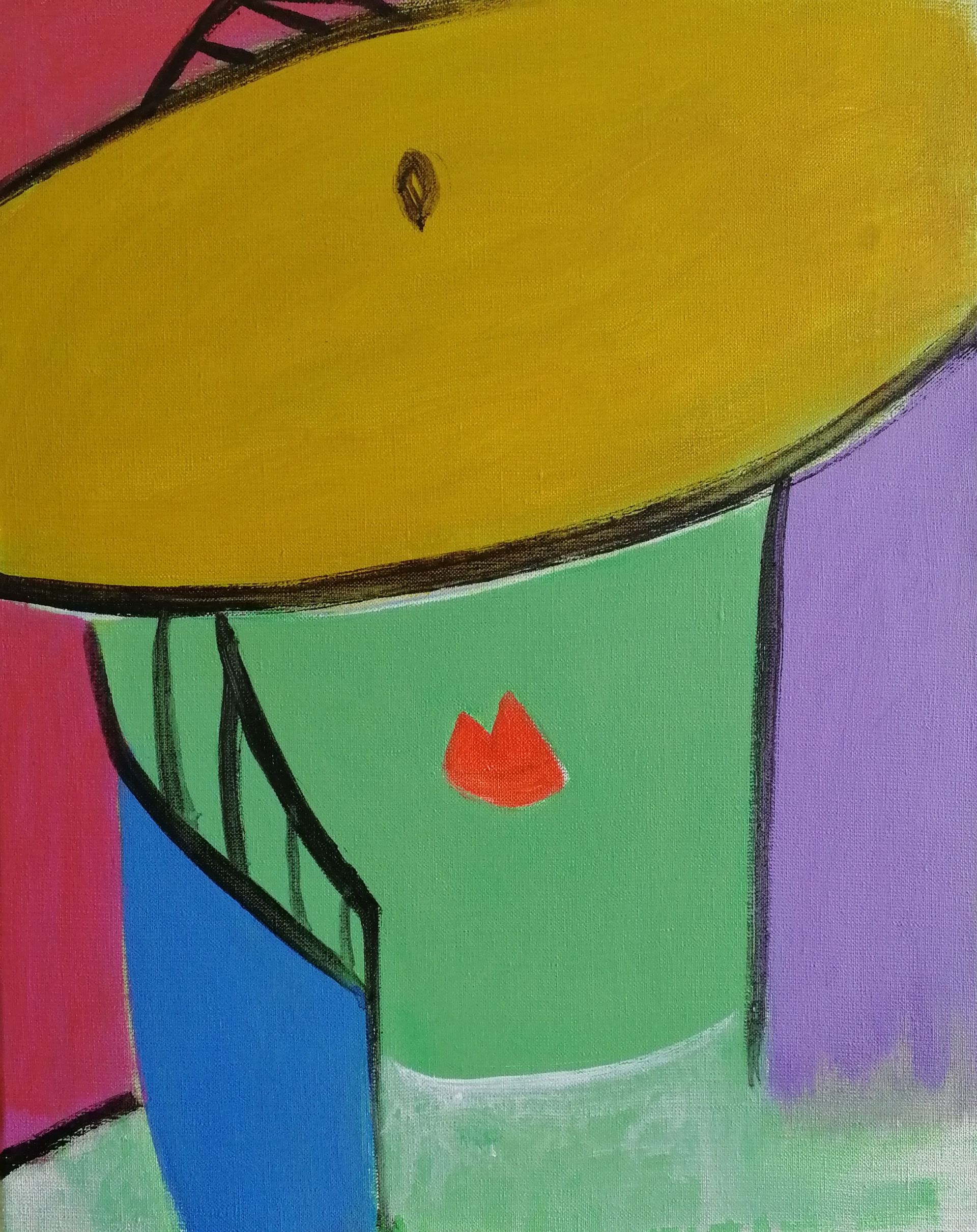 Елена Науширванова (Картина, живопись - 
                  40 x 50 см) Без названия