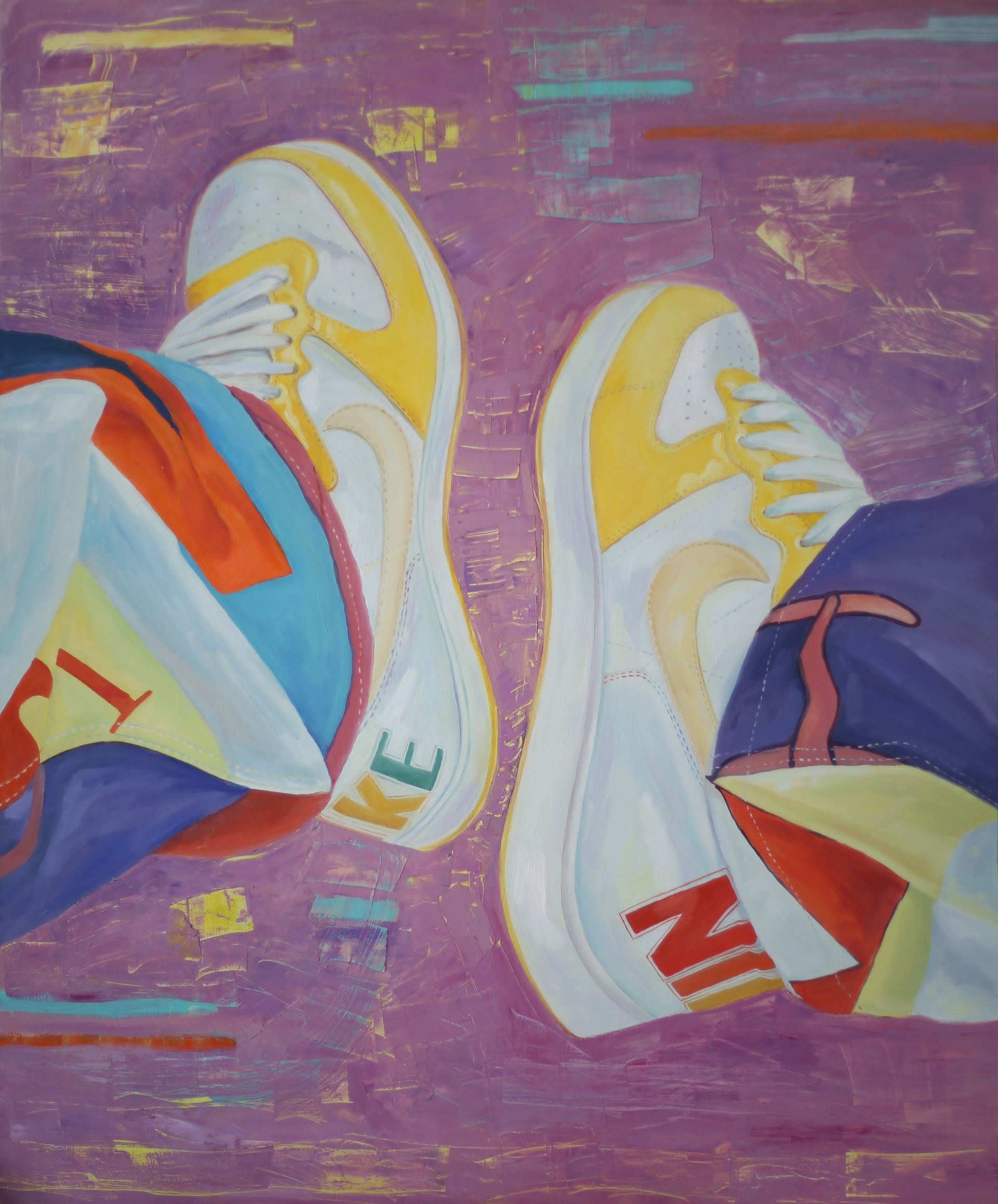Александра Мато (Картина, живопись - 
                  90 x 110 см) Nike