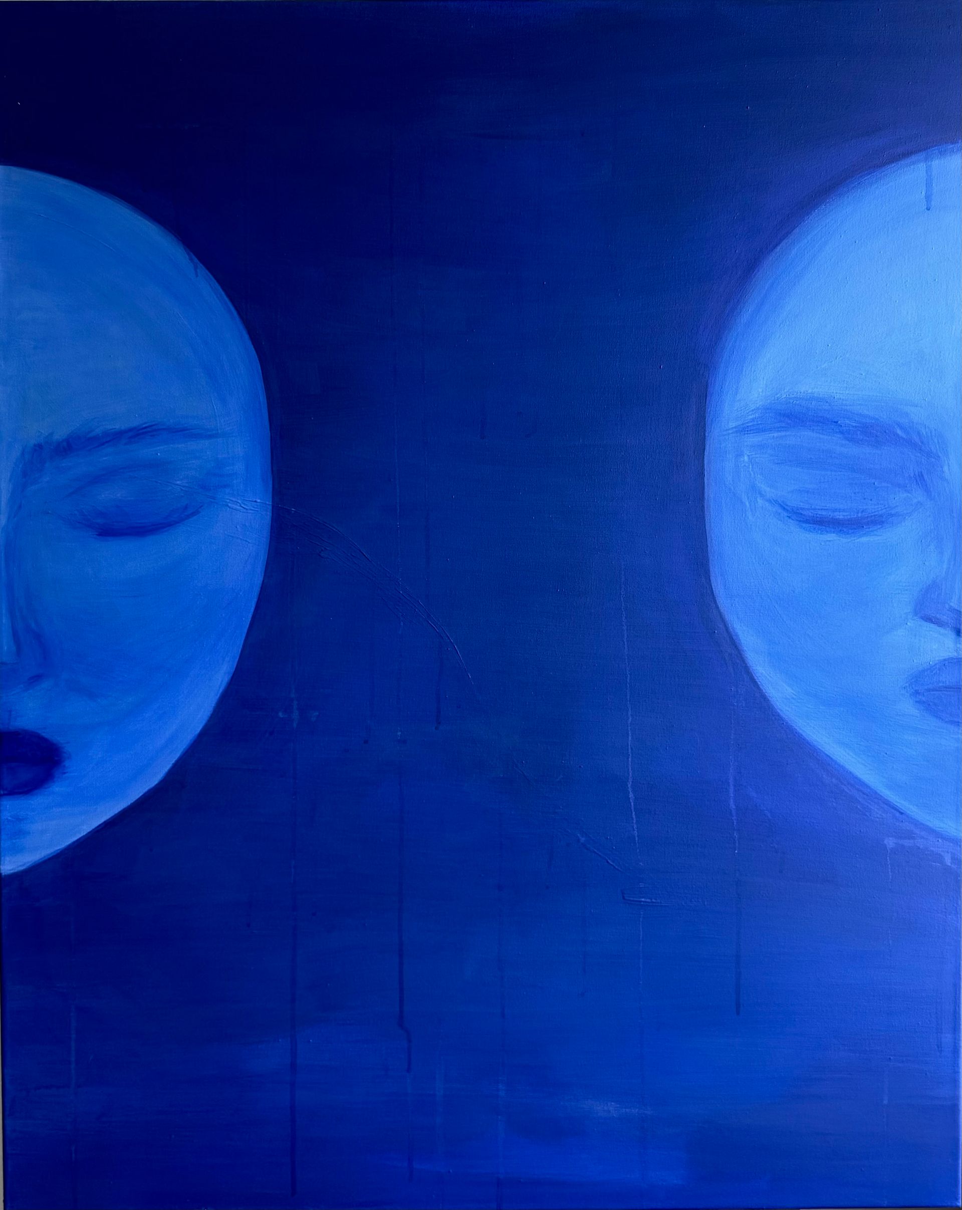 Алина Алнаи (Картина, живопись - 
                  80 x 100 см) Отражения Тишины