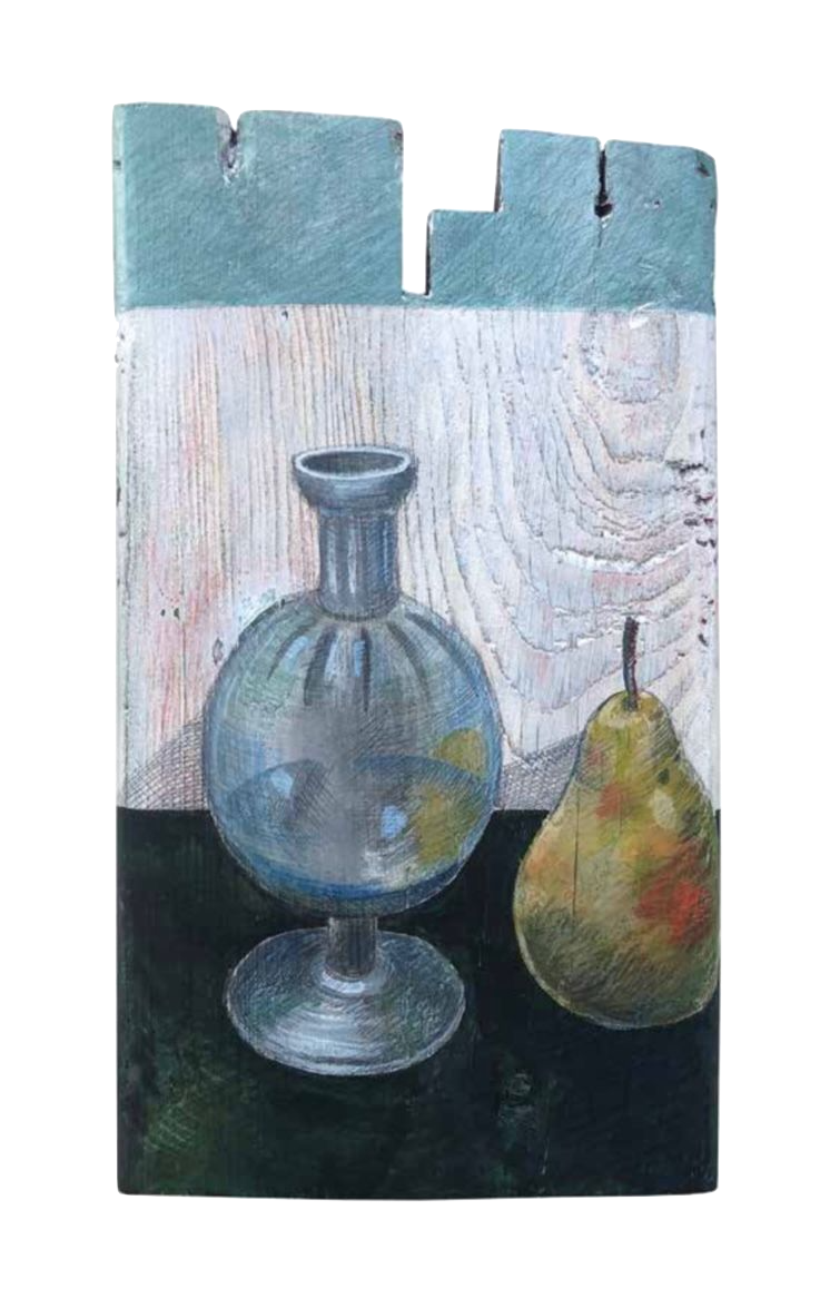 Сергей Андриевич (Картина, живопись - 
                  21.5 x 31 см) Вазочка из Гарлема