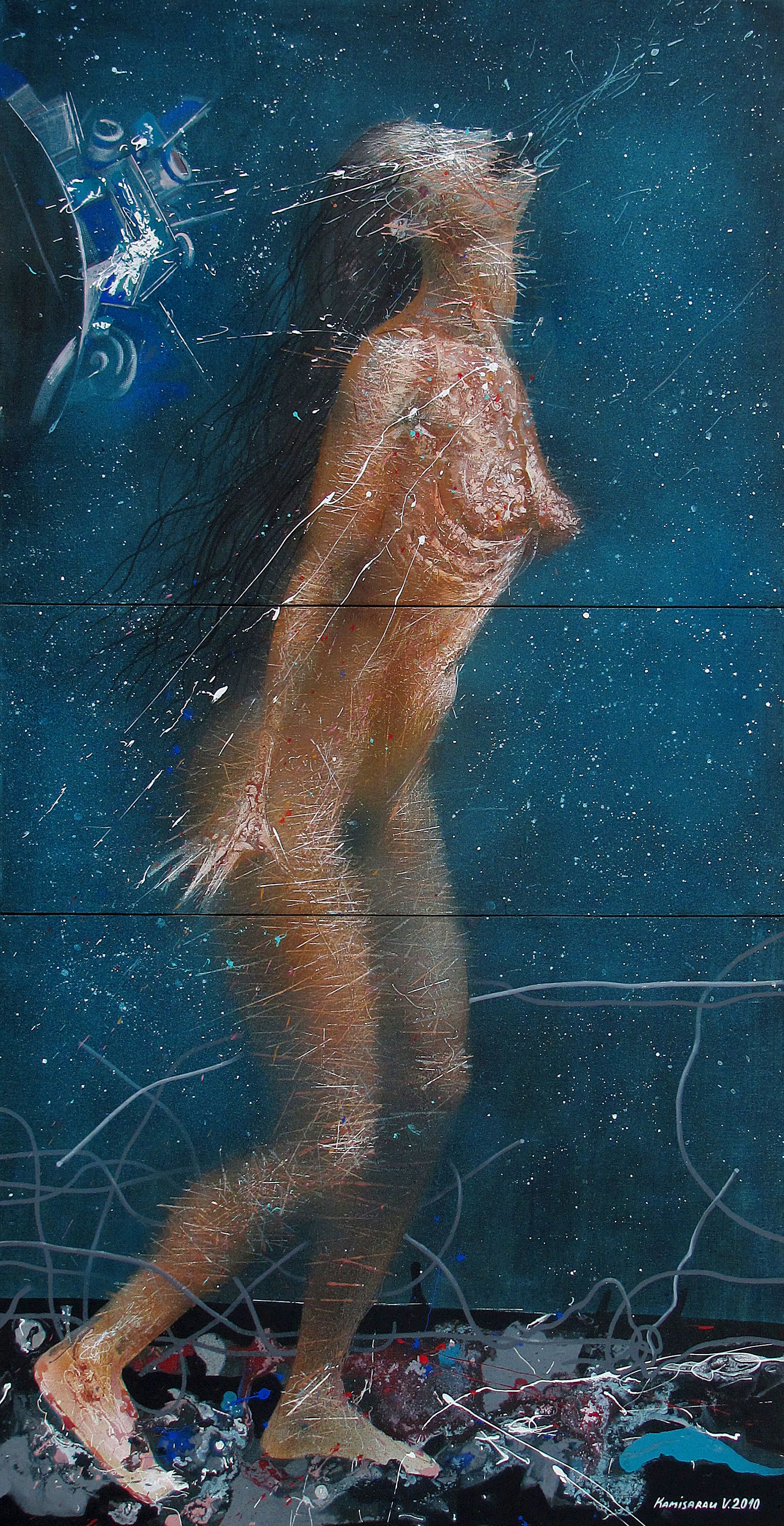 Вадим Комиссаров (Картина, живопись - 
                  130 x 250 см) Новая планета 15