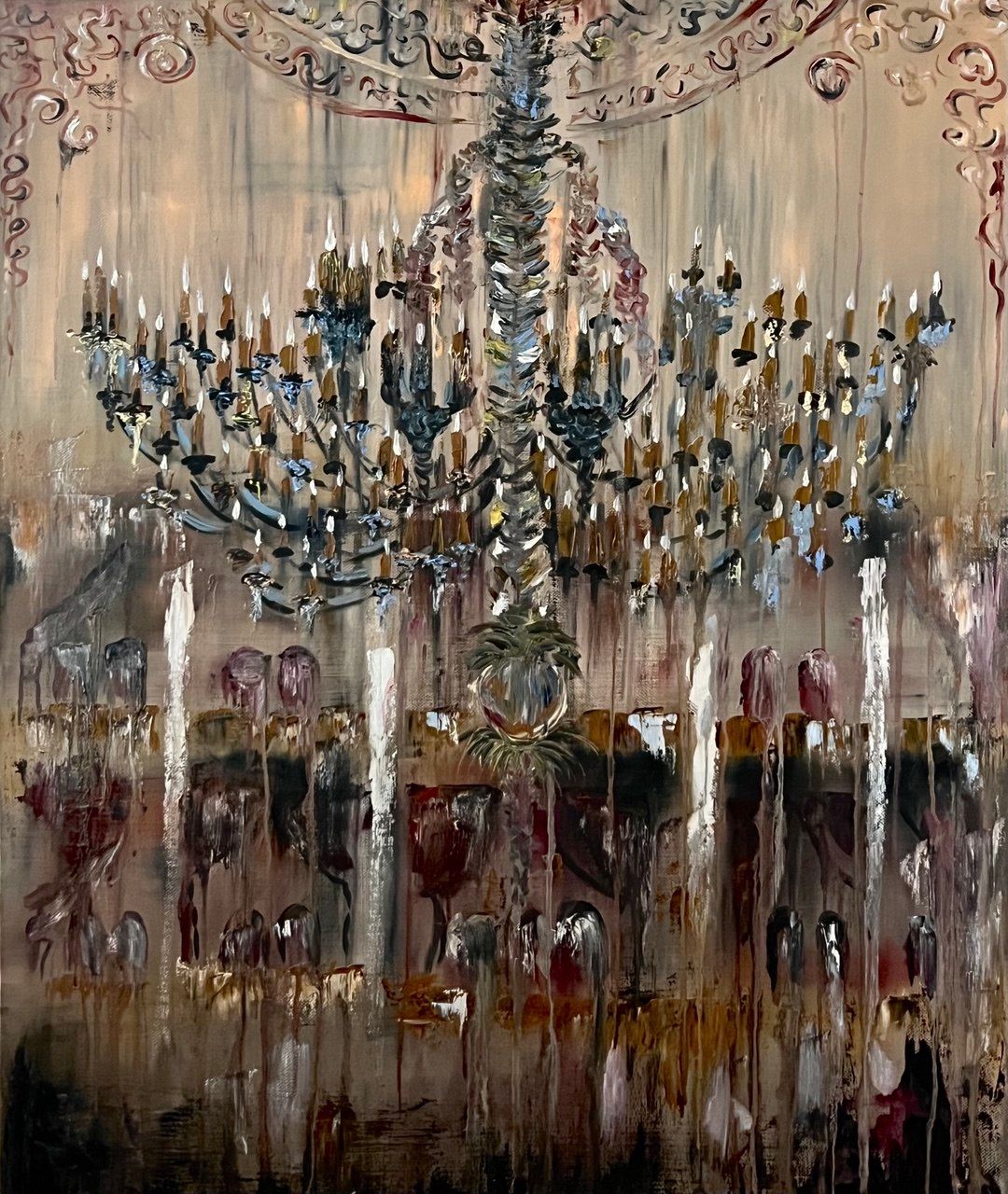 Белла Новинькова (Картина, живопись - 
                  100 x 120 см) Театр