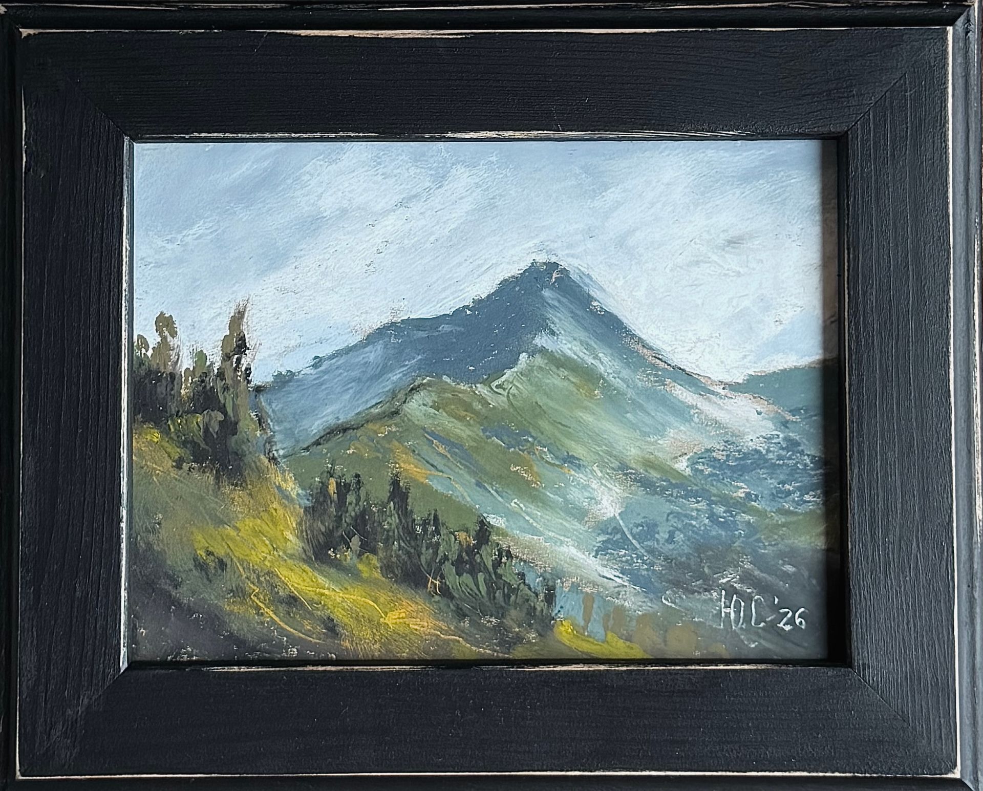 Светлана Юматова (Картина, живопись - 
                  27 x 22 см) Верный путь