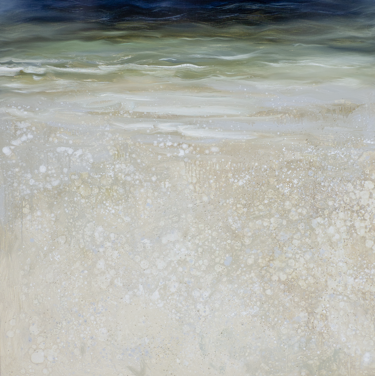 Анастасия Попова (Картина, живопись - 
                  100 x 100 см) Море волнуется